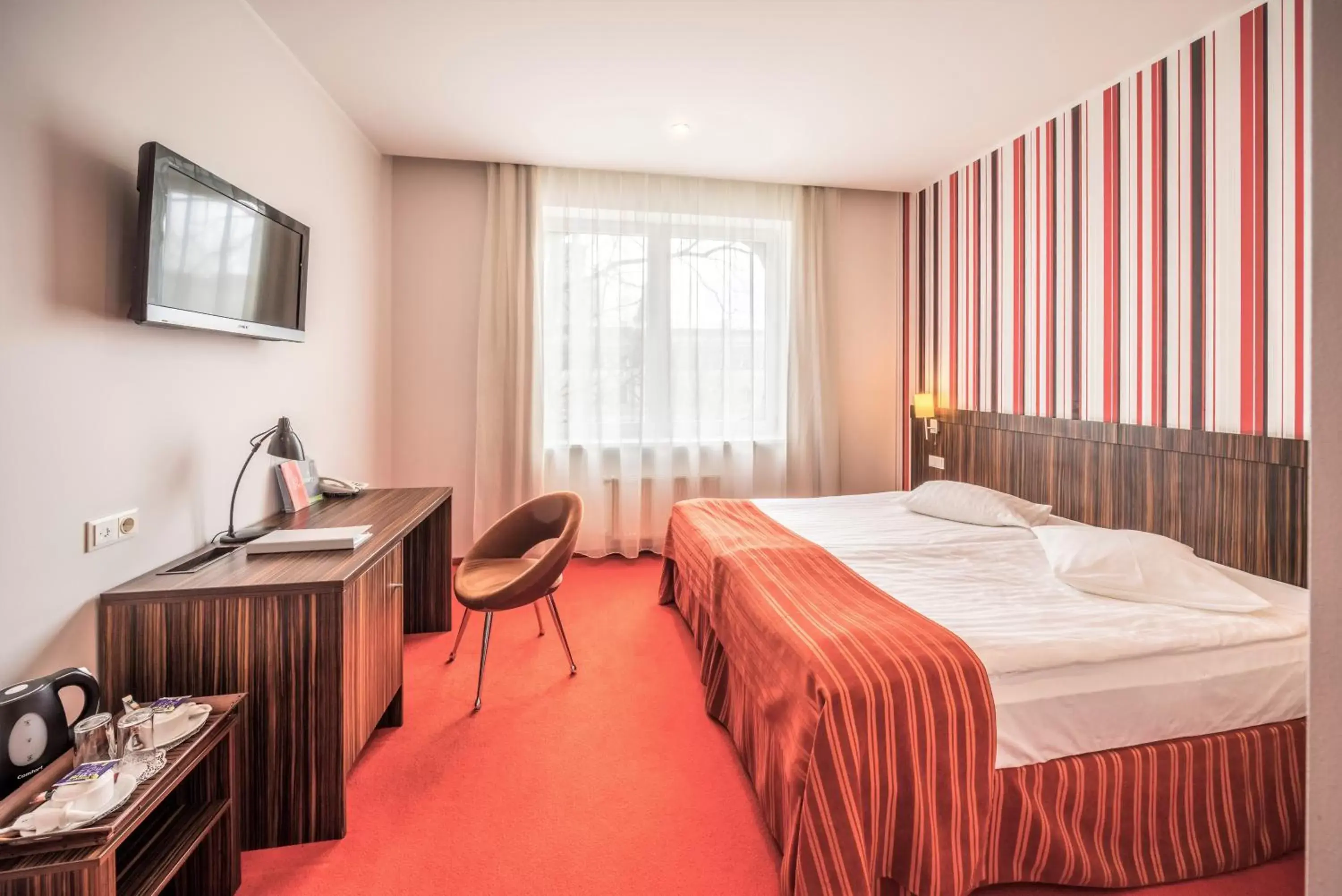 TV and multimedia, Bed in Rija VEF Hotel with FREE Parking