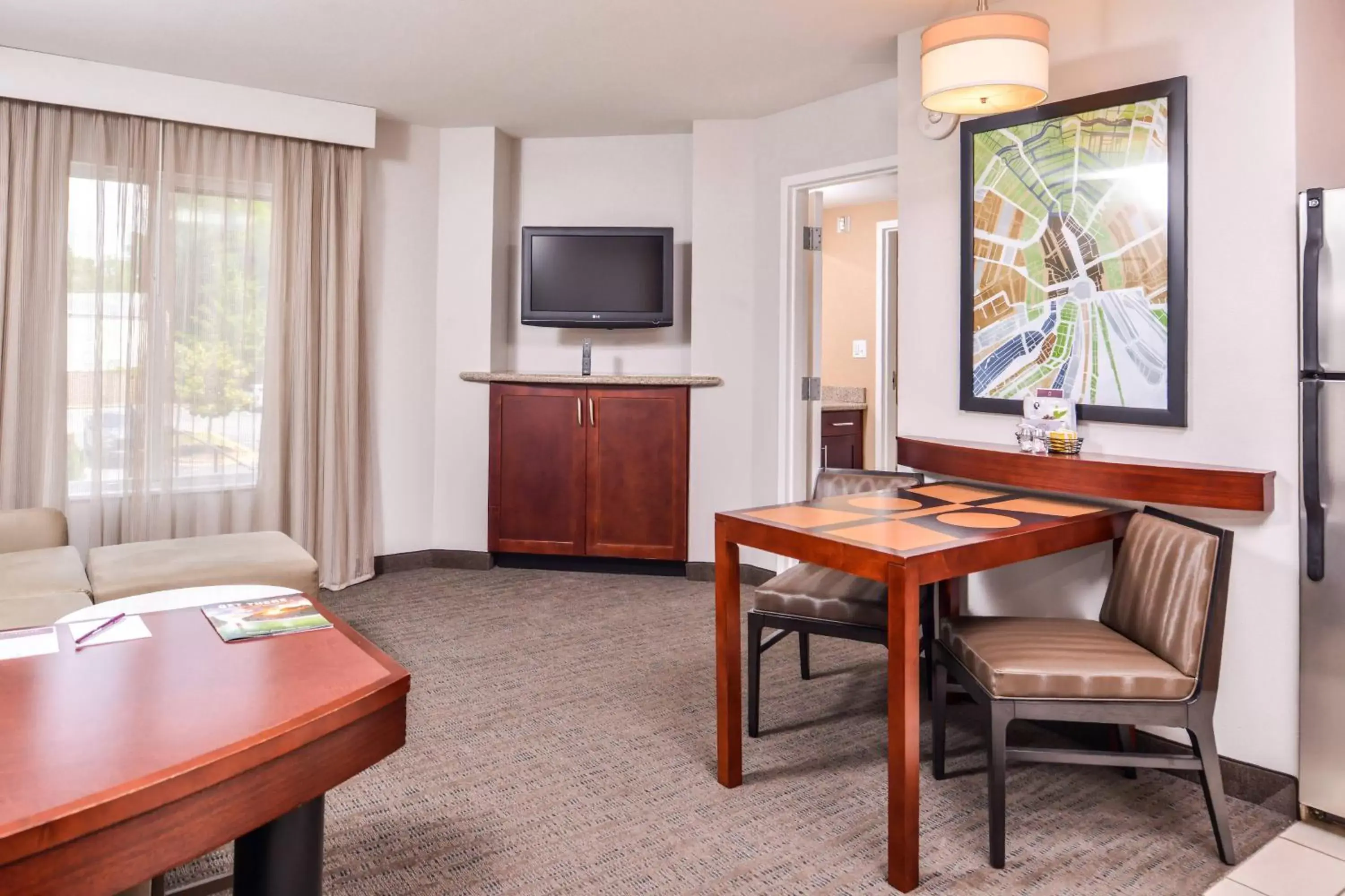 Bedroom, TV/Entertainment Center in Residence Inn by Marriott Florence