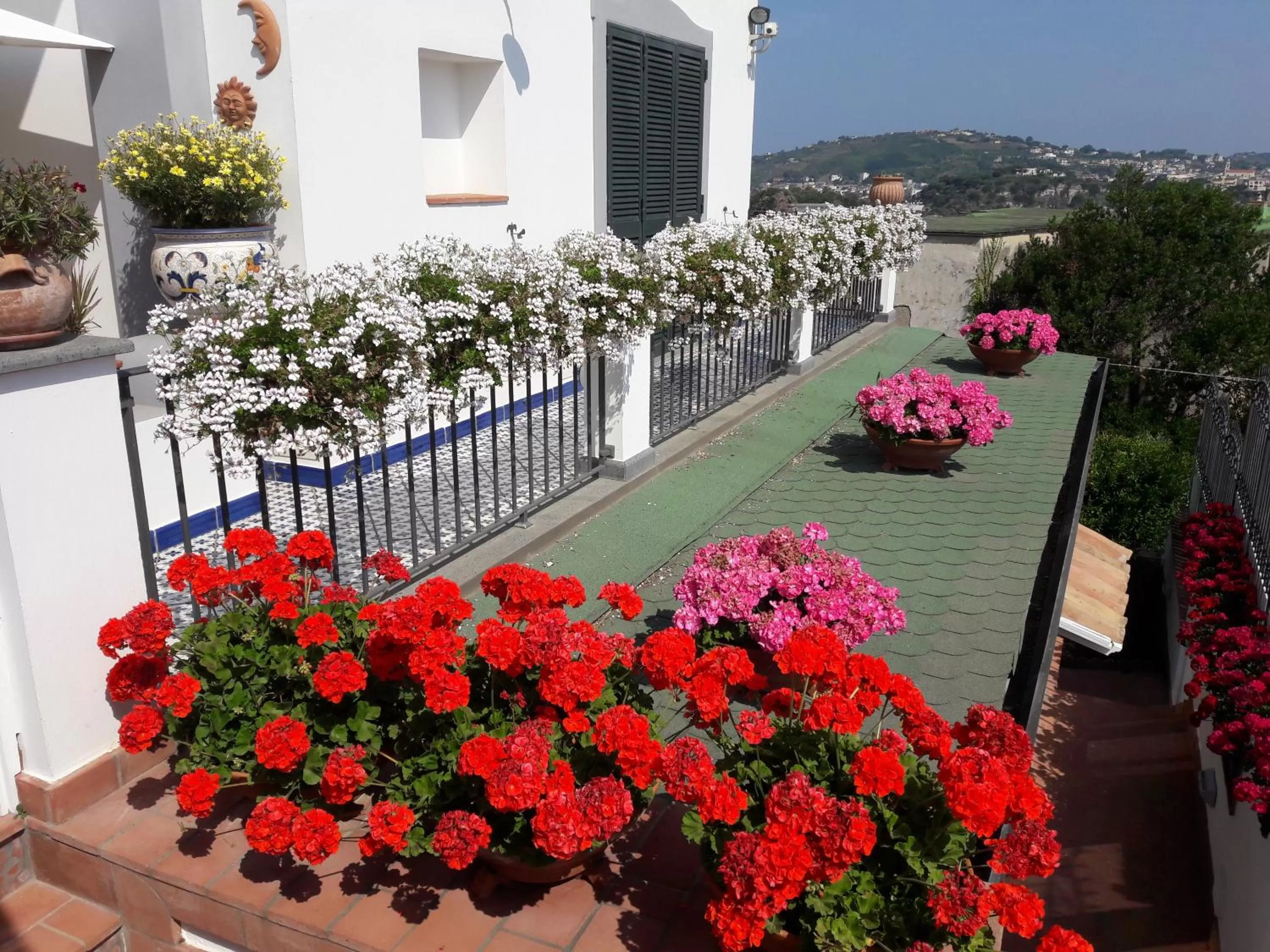 Garden in b&b Dea Fortuna