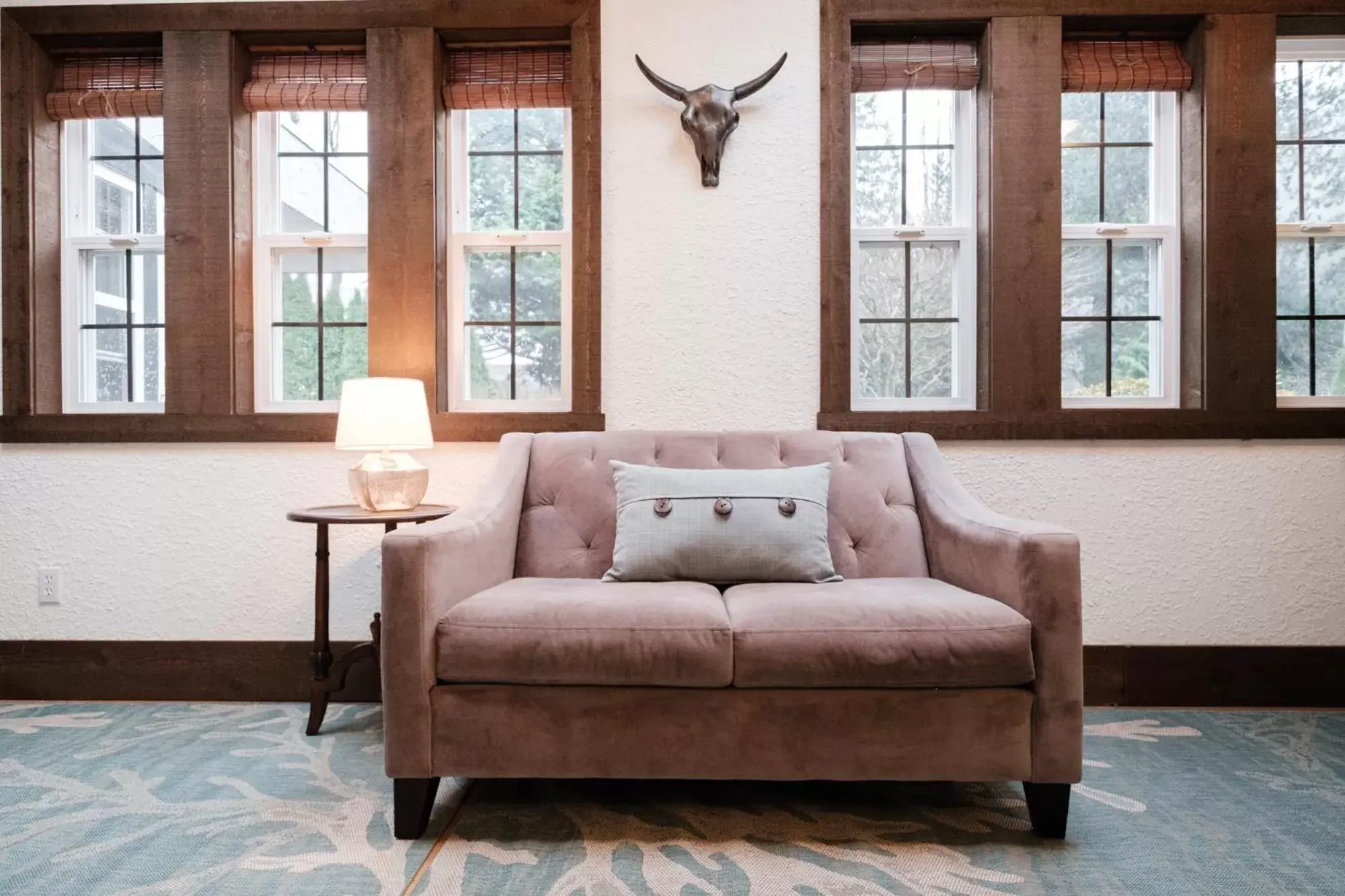 Seating Area in Bramblebank Cottages