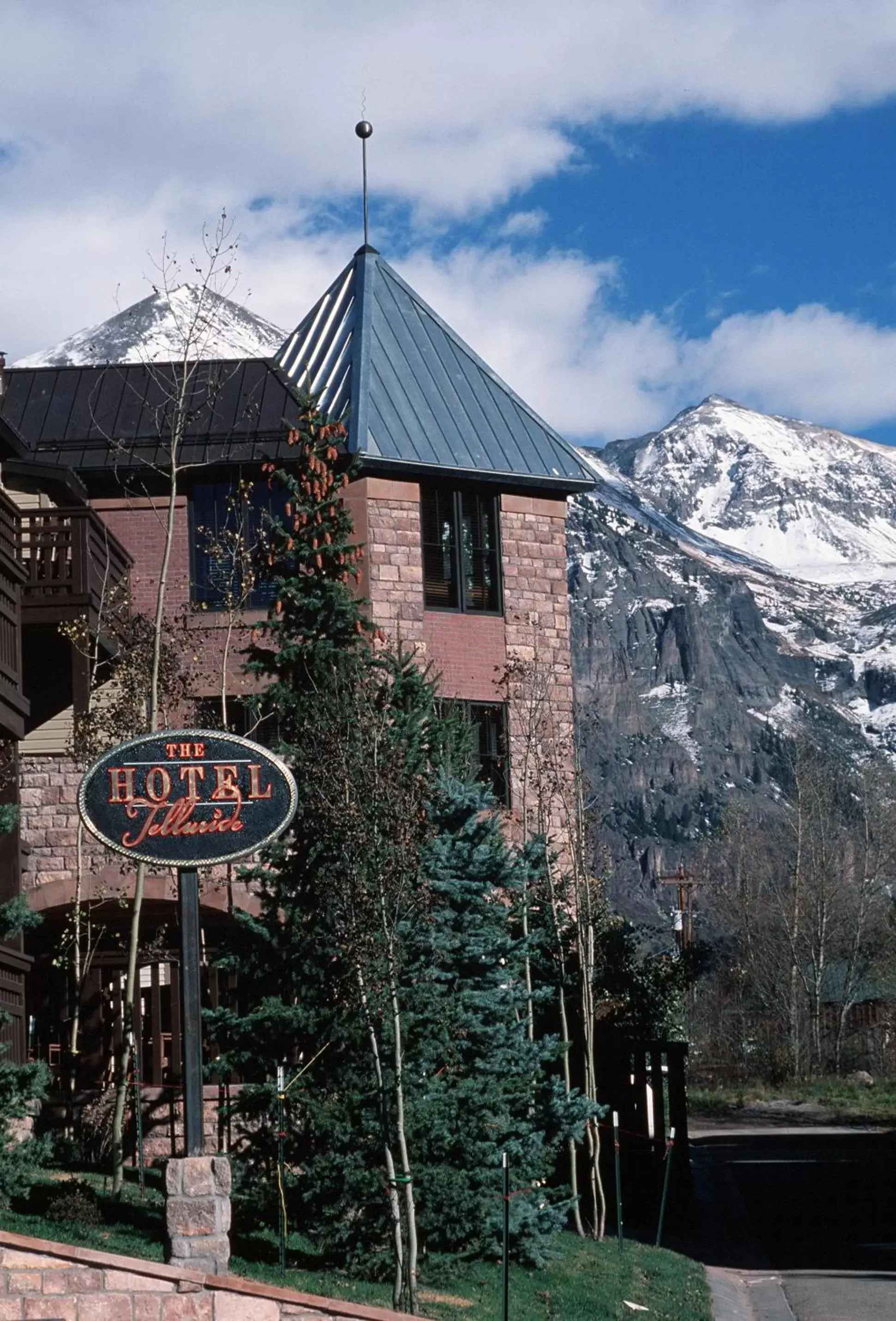 Facade/entrance, Property Building in The Hotel Telluride