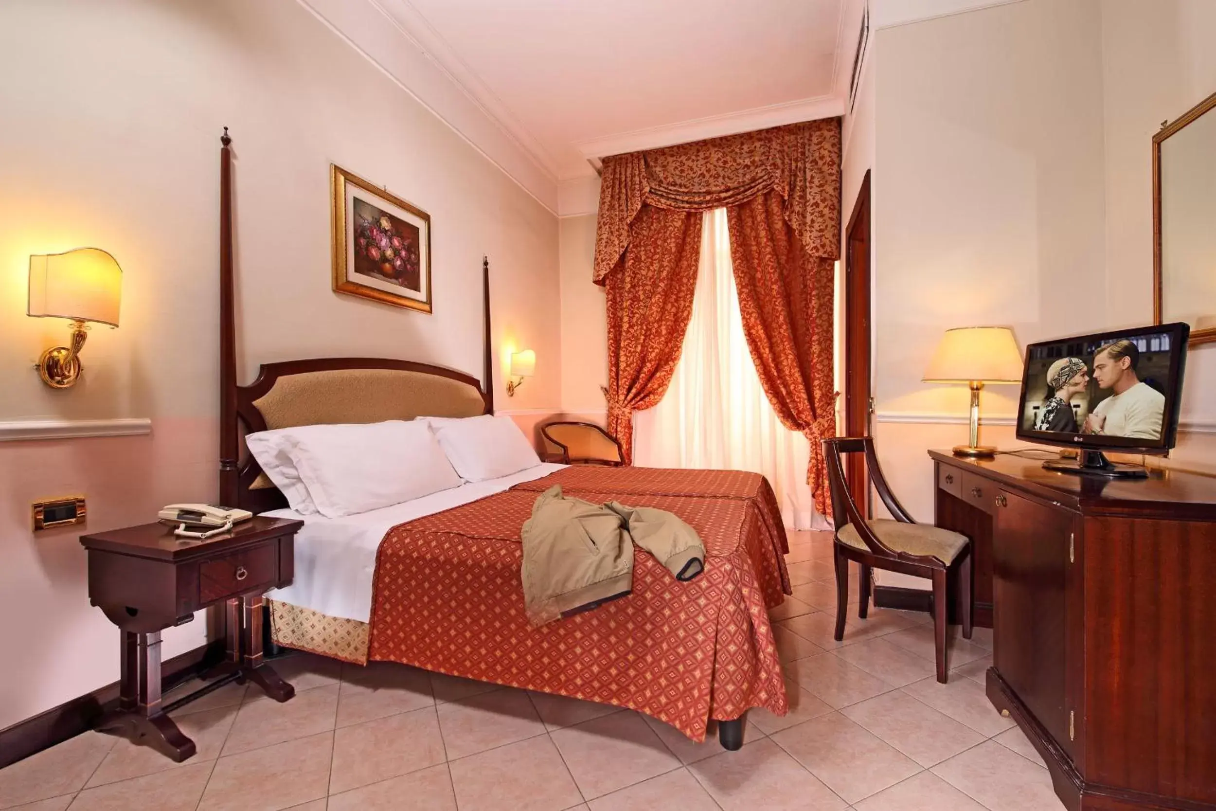 Bed in Hotel Nizza