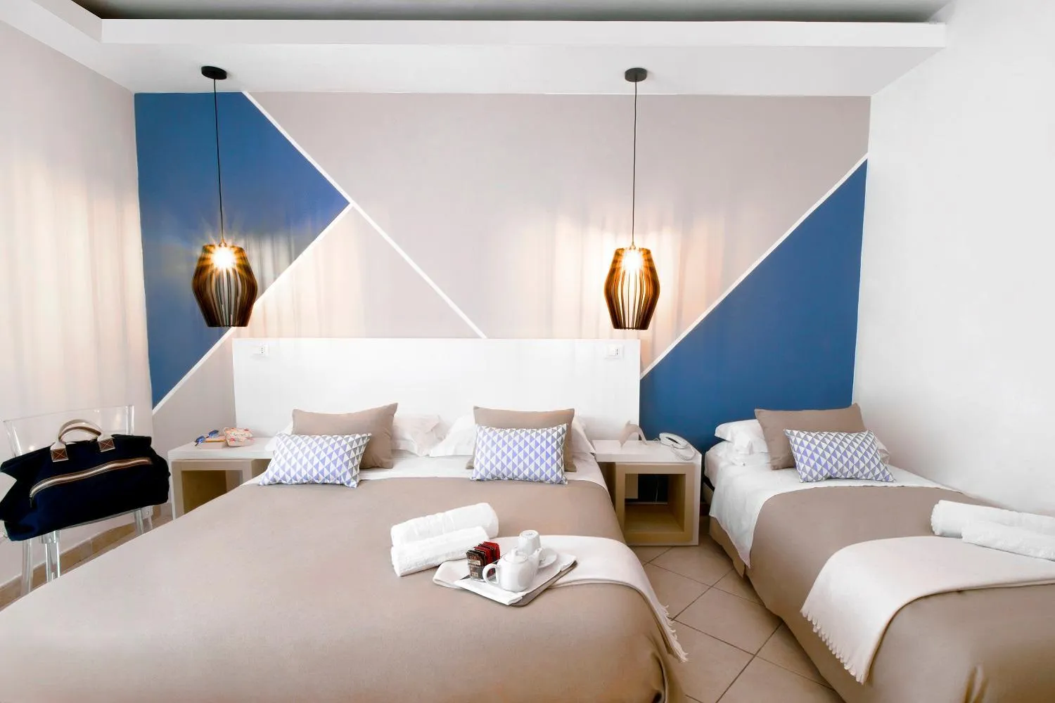 Bedroom, Bed in Hotel Rivage