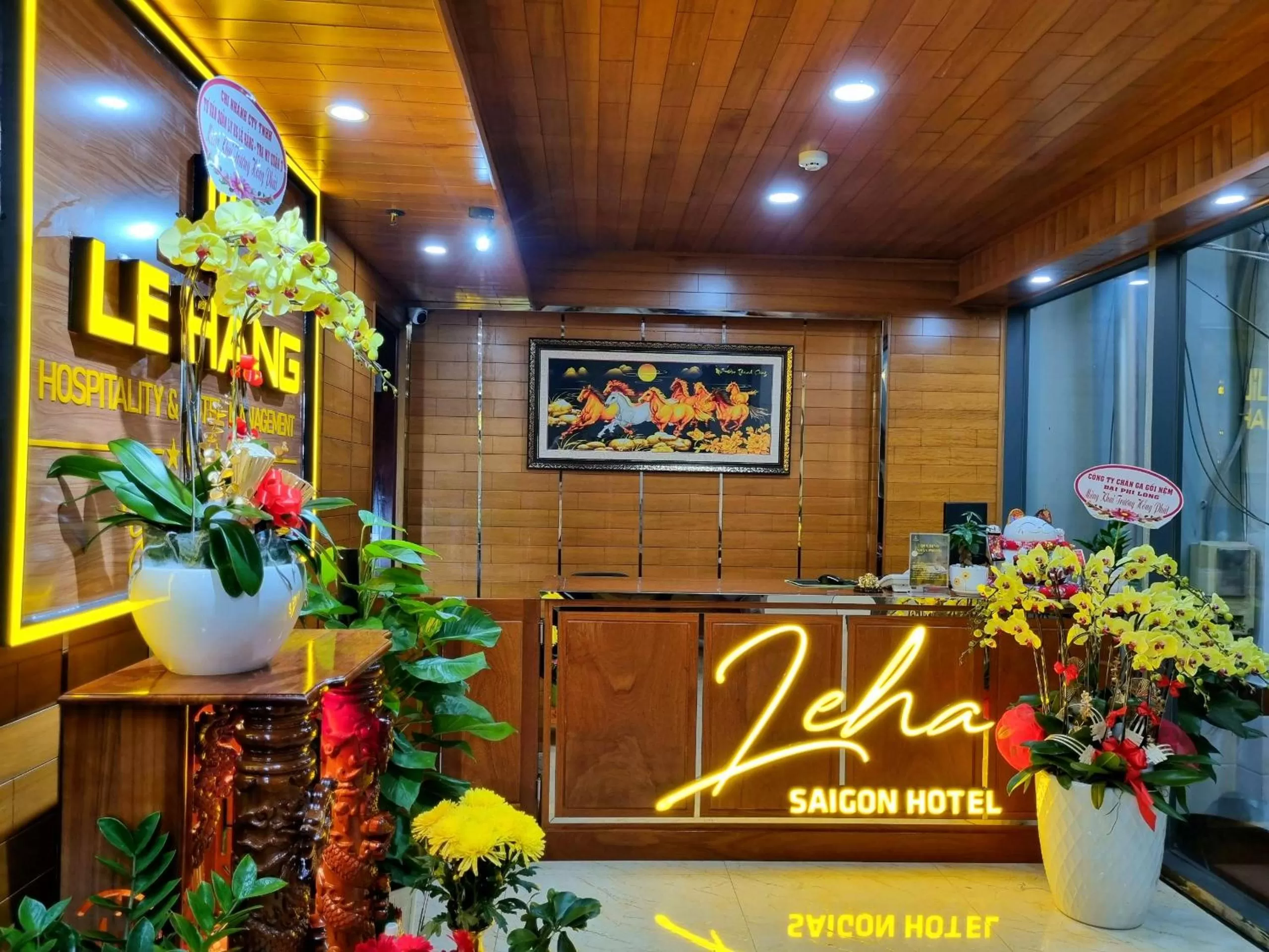 Property logo or sign, Lobby/Reception in LEHA Saigon Hotel Airport
