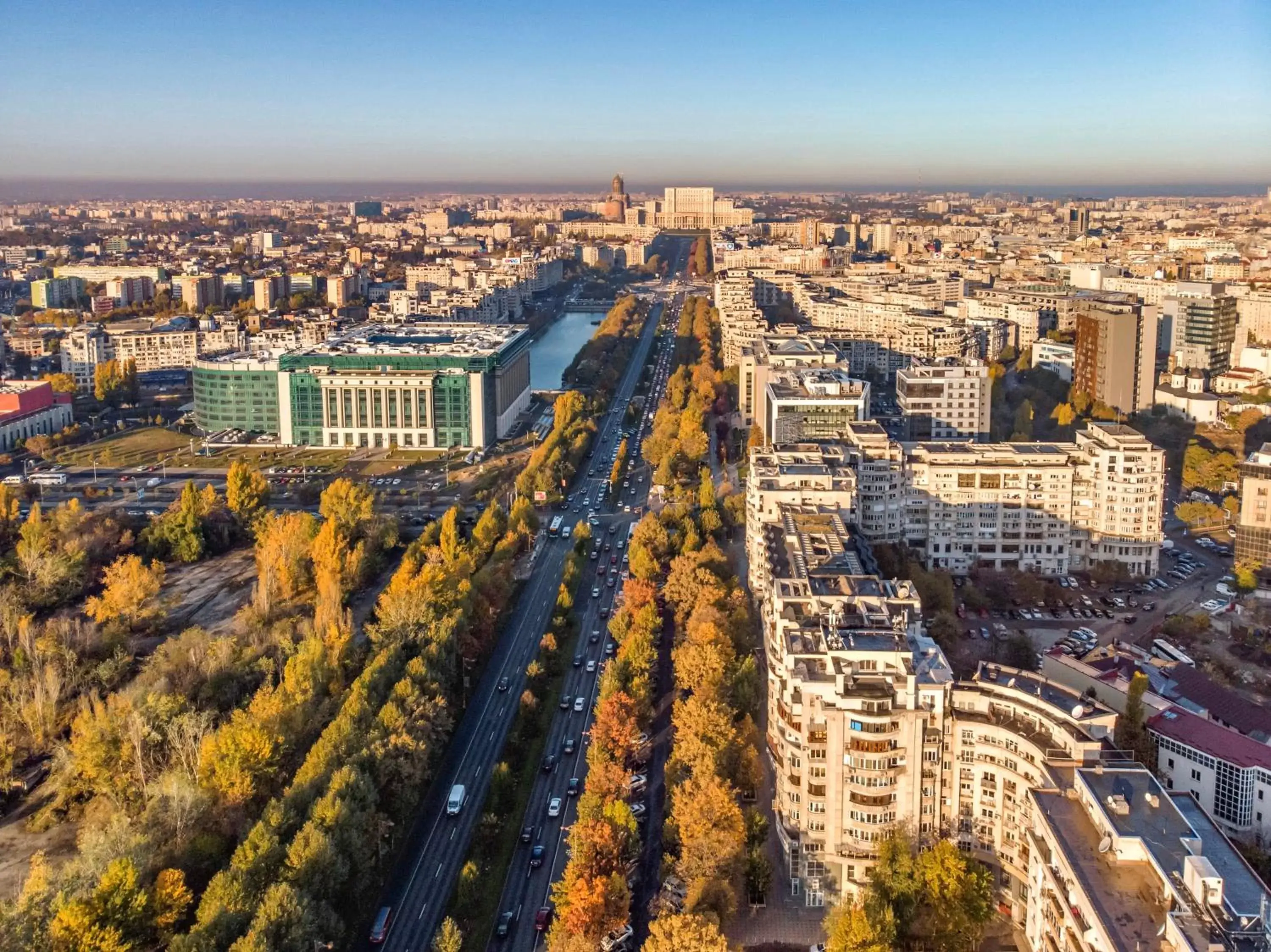 Bird's eye view, Bird's-eye View in Union Plaza Hotel