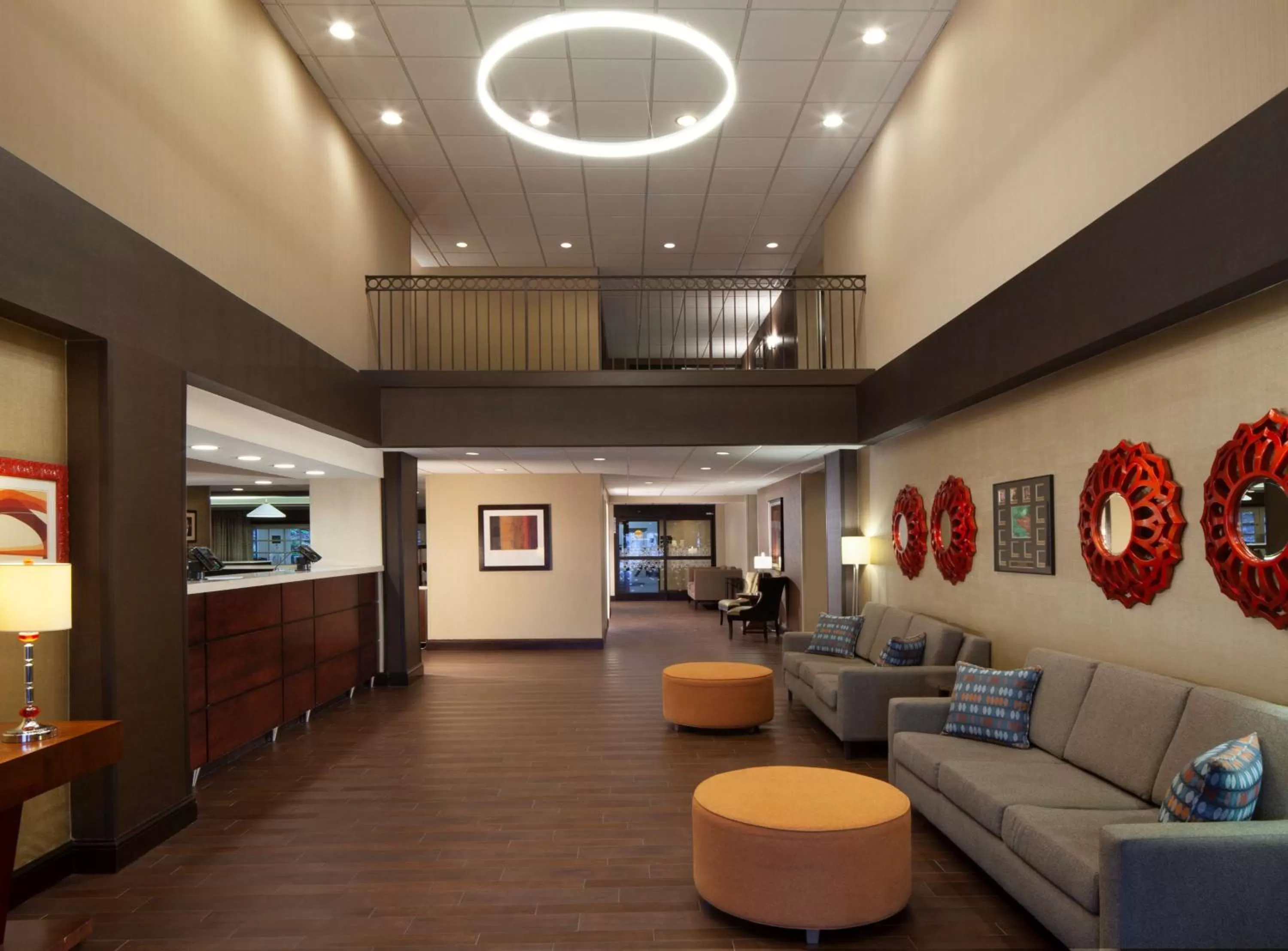 Lobby or reception in Hampton Inn Charleston-Southridge