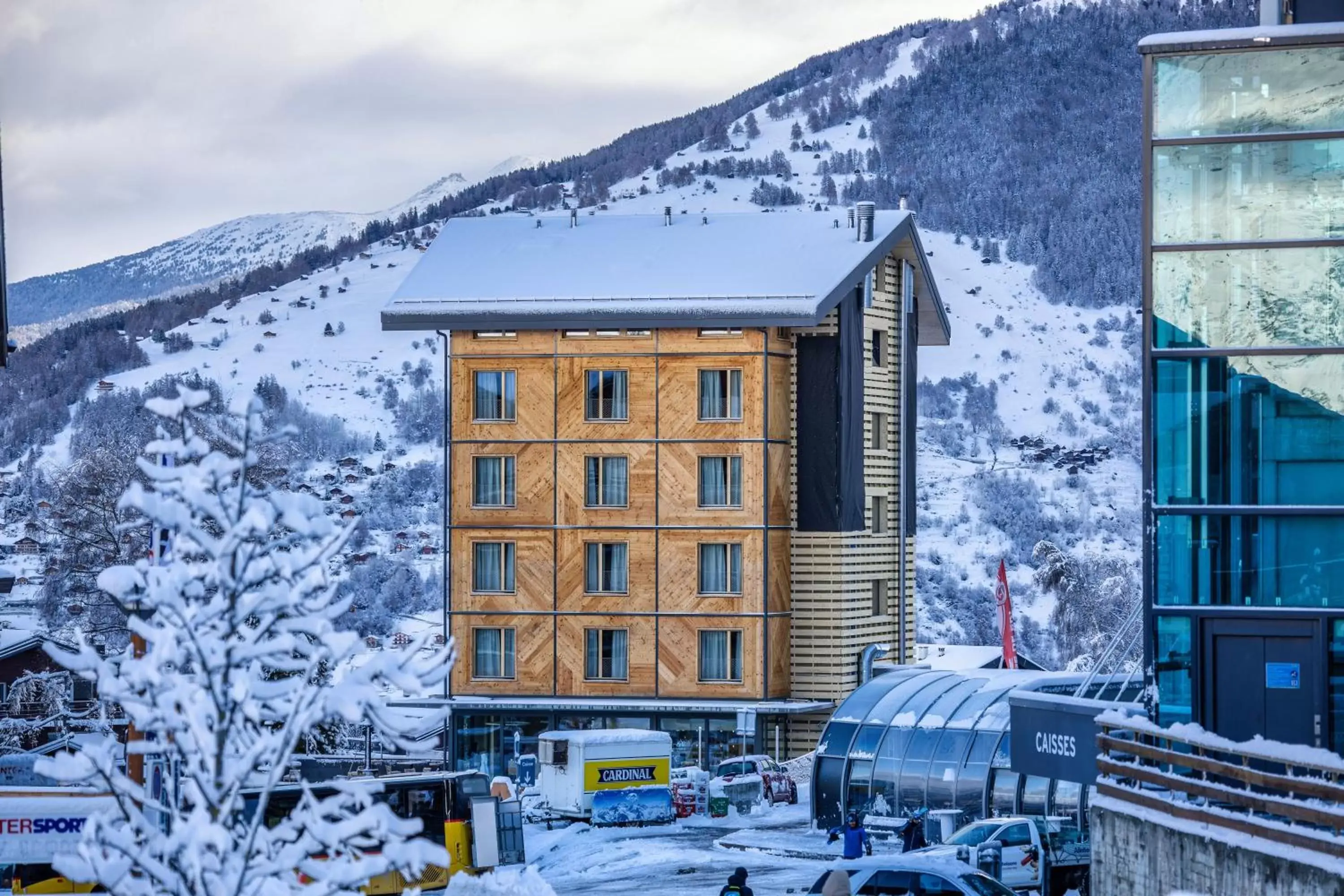 Property building, Winter in MAD Mount Hotel & Spa