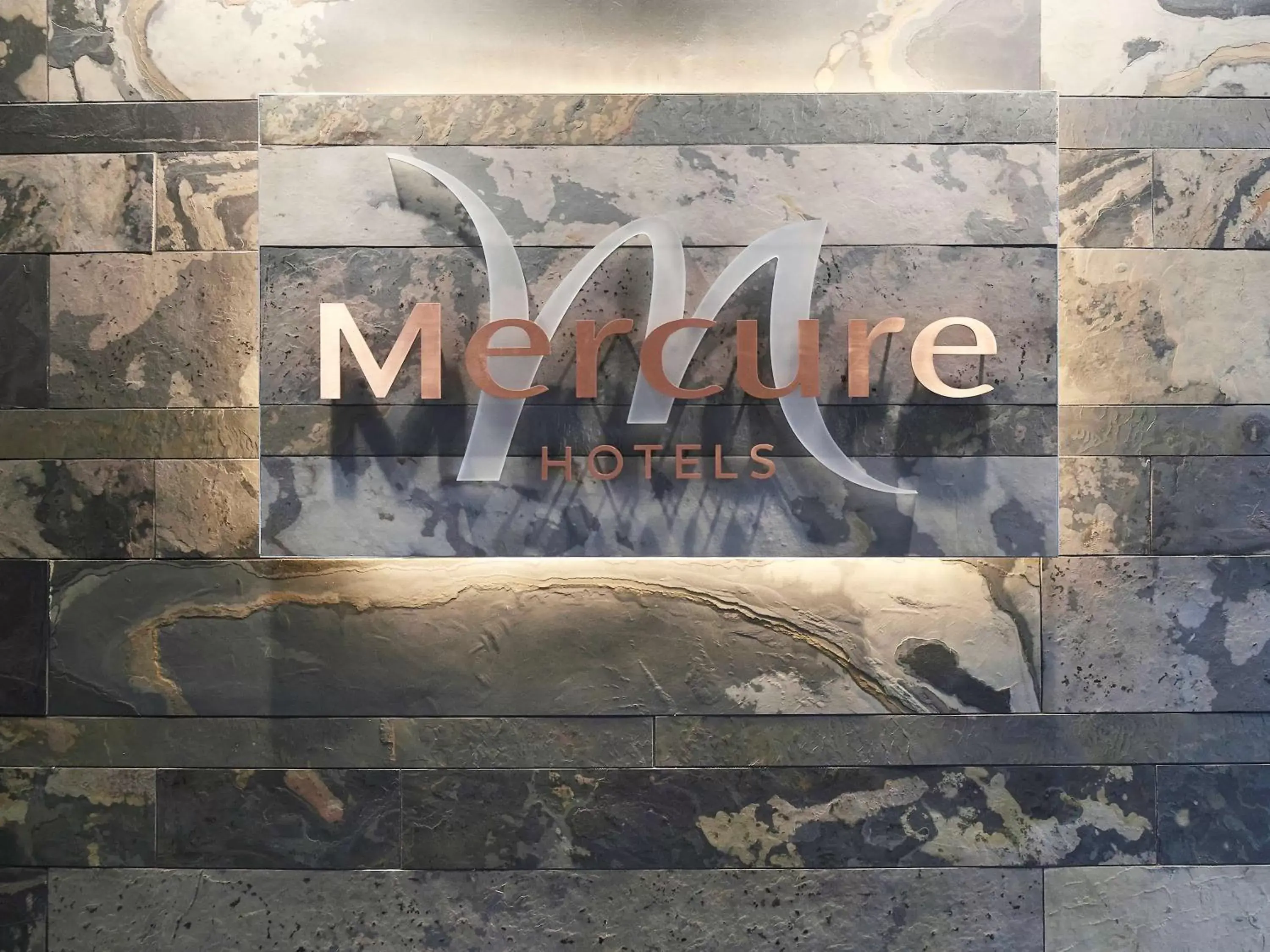 On site, Property Logo/Sign in Mercure Cardiff Holland House Hotel & Spa