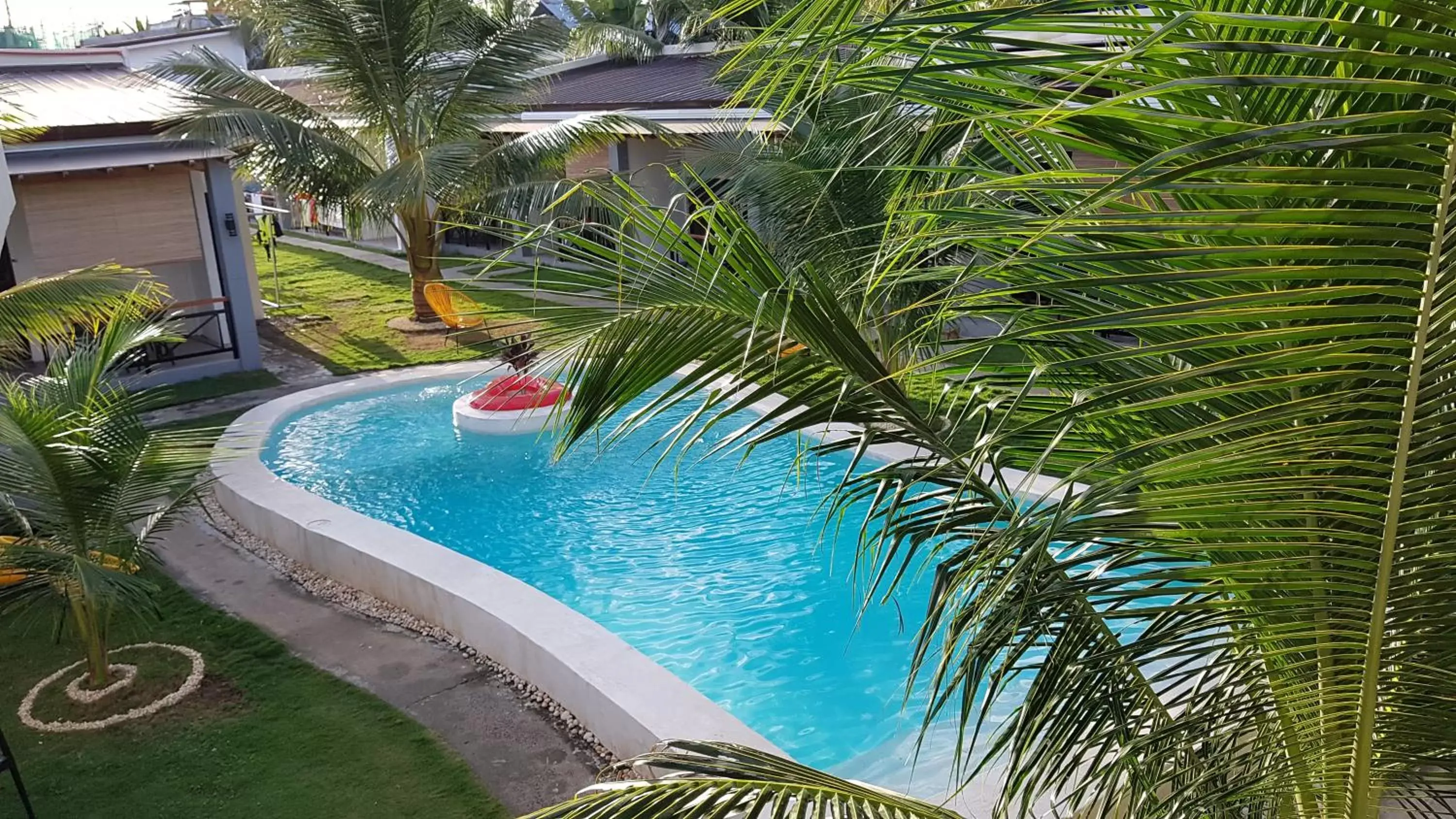 Pool view in Positano Alona Beach Panglao Pool view in Positano Alona Beach Panglao