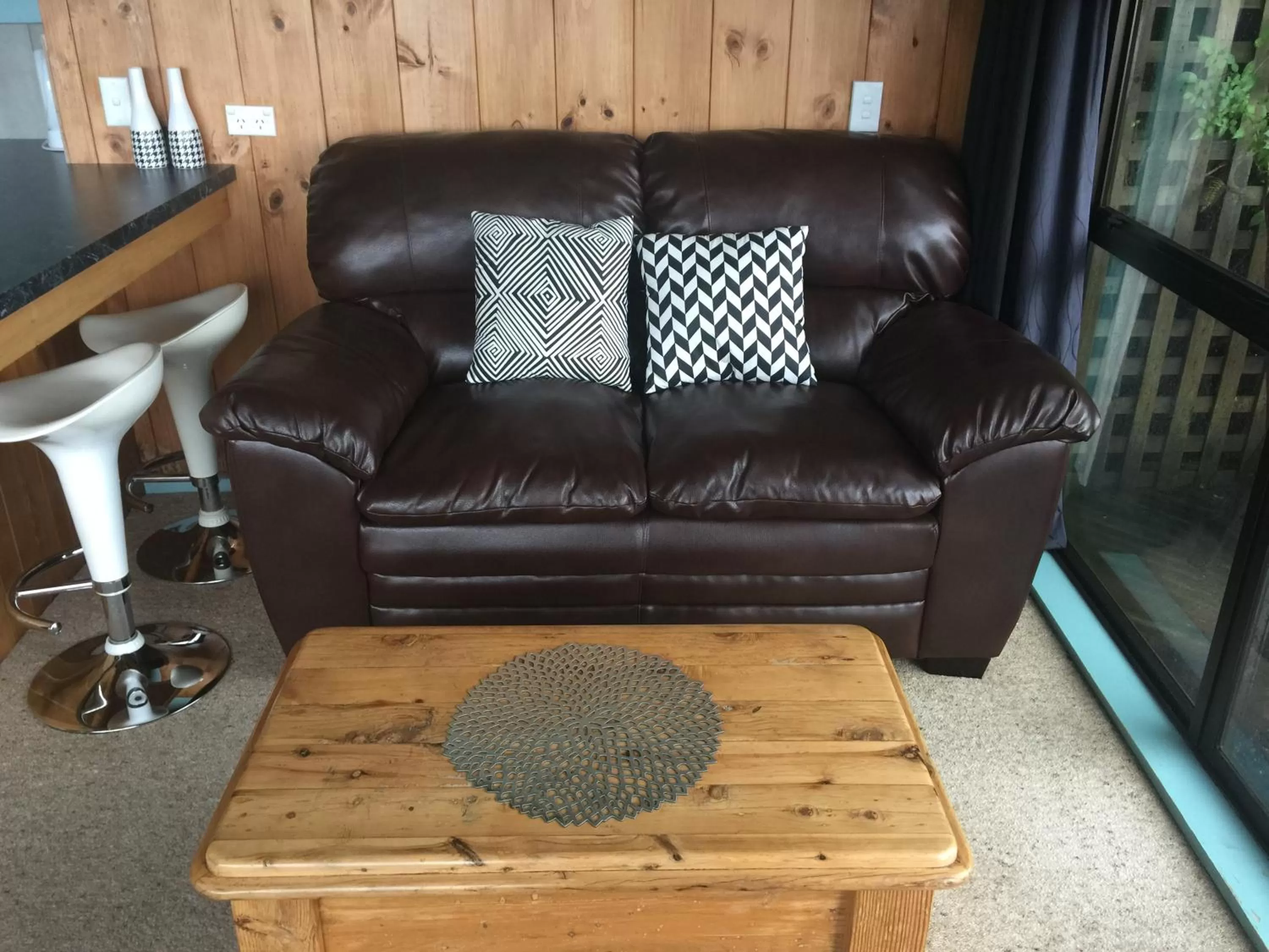 Living room in Grafton Cottage & Chalets