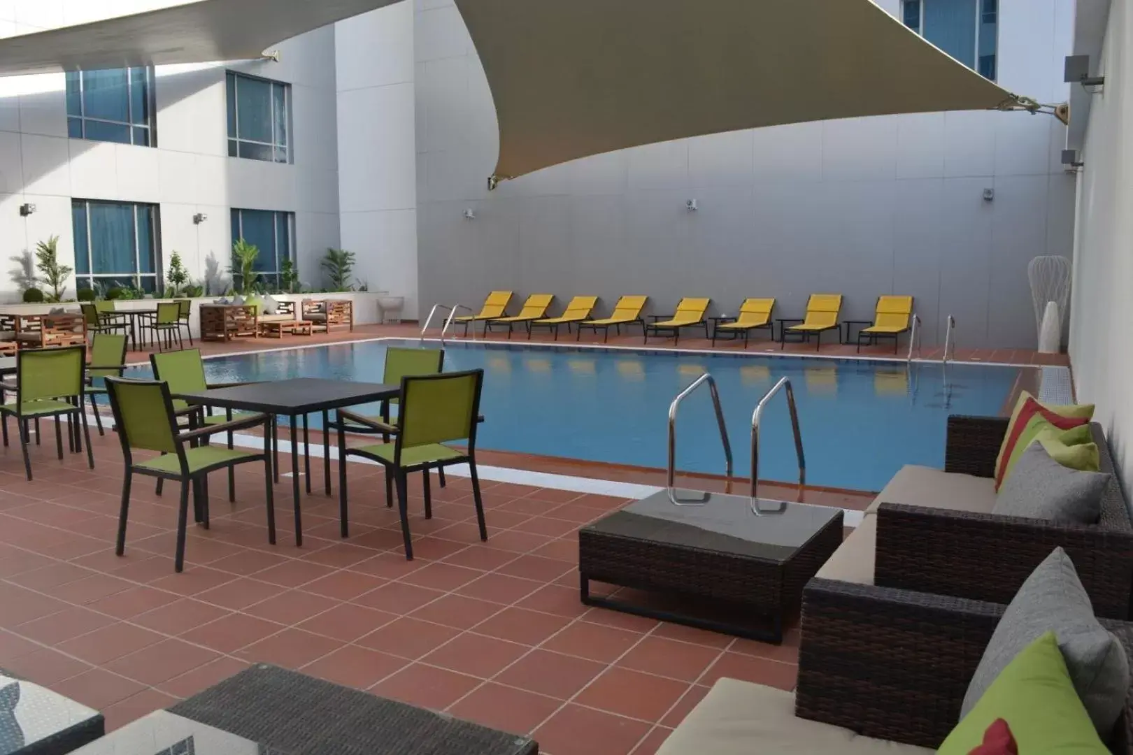 Swimming pool in Adagio Jeddah City Center Swimming pool in Adagio Jeddah City Center