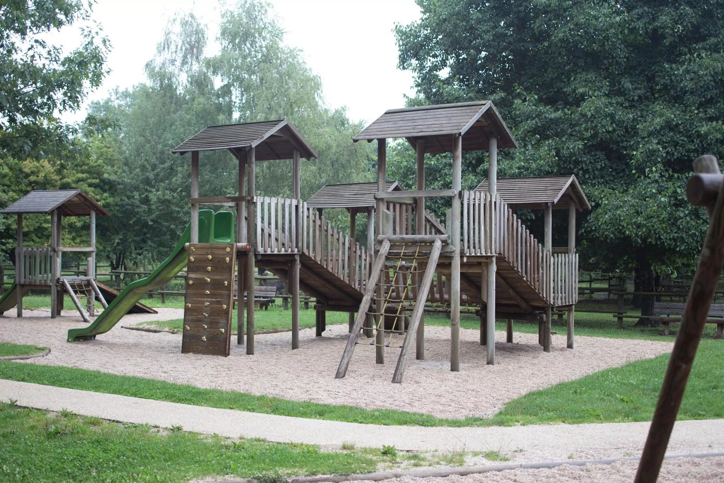 Children play ground in Disney Davy Crockett Ranch
