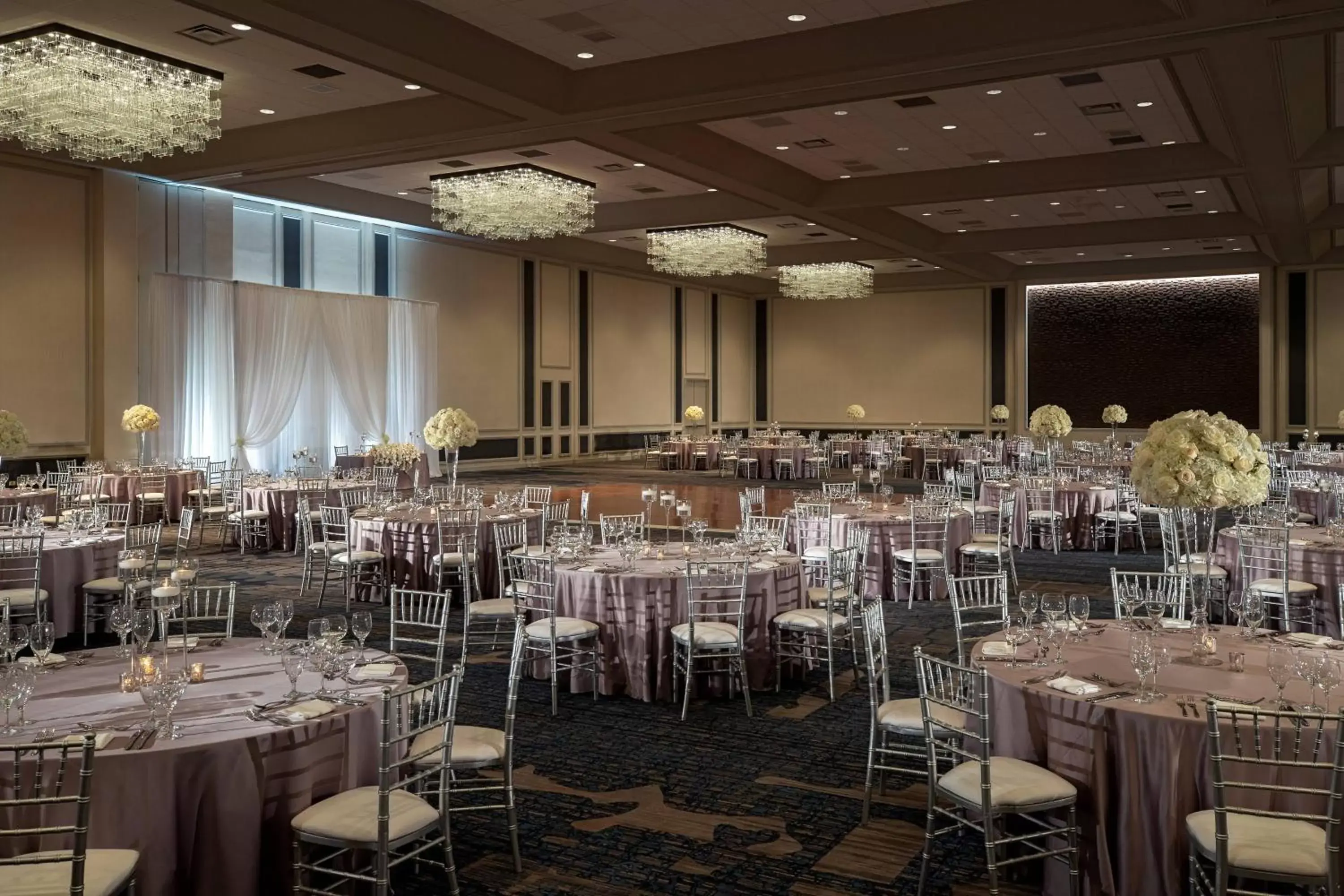 Lobby or reception, Banquet Facilities in Chicago Marriott Downtown Magnificent Mile