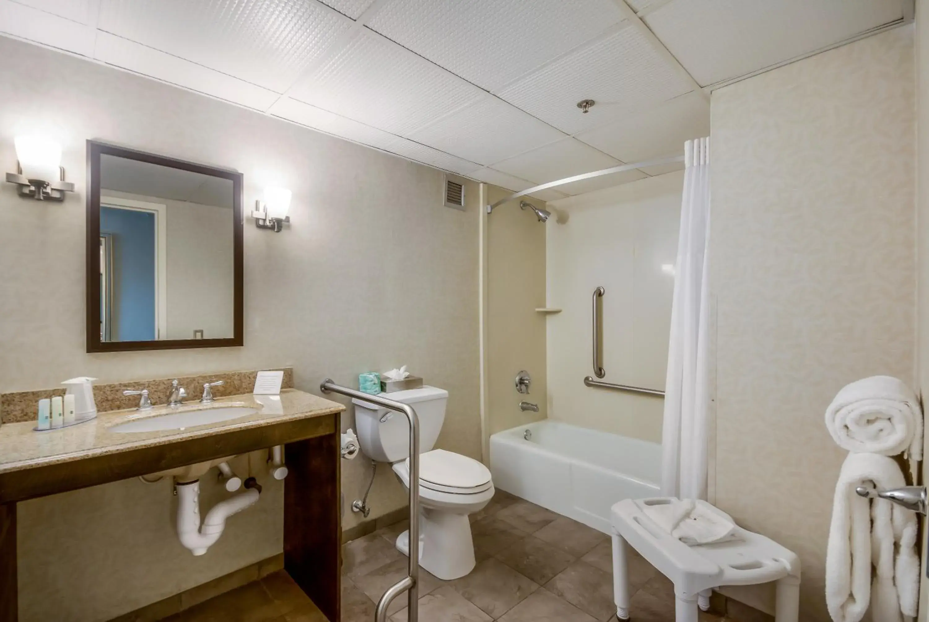 Bathroom in Exton Hotel and Conference Center