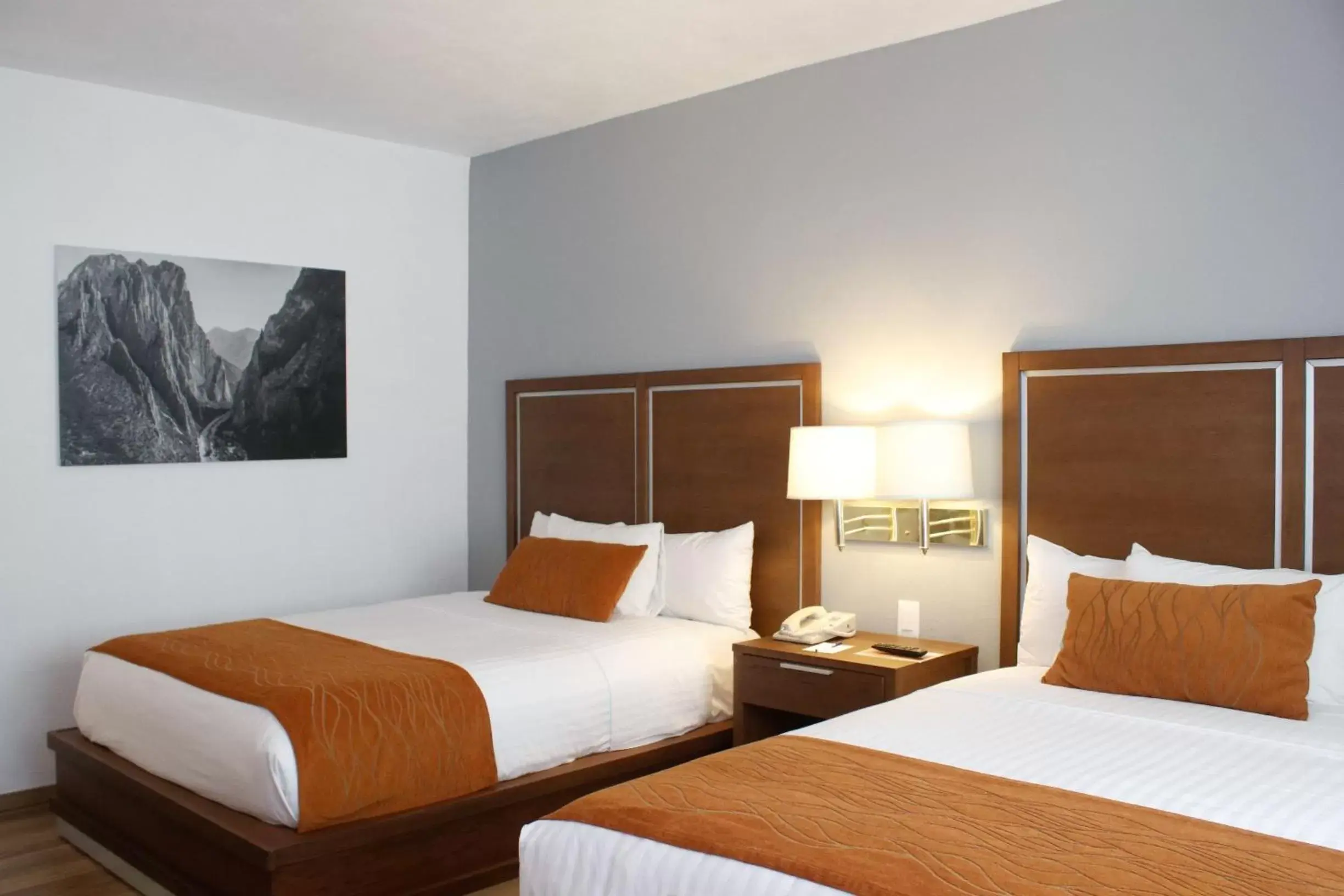 Bed in Comfort Inn Monterrey Valle
