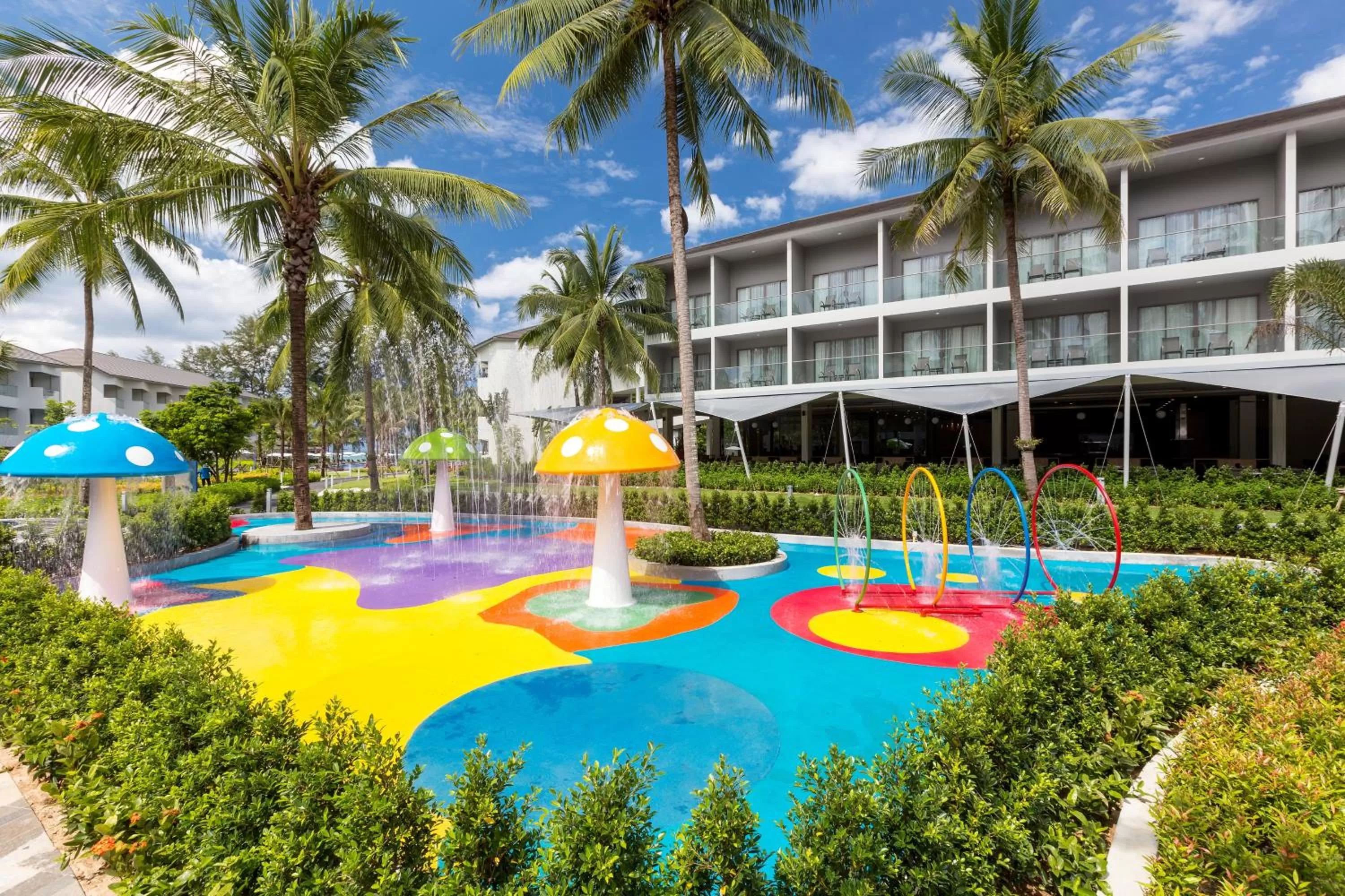 Aqua park in X10 Khaolak Resort