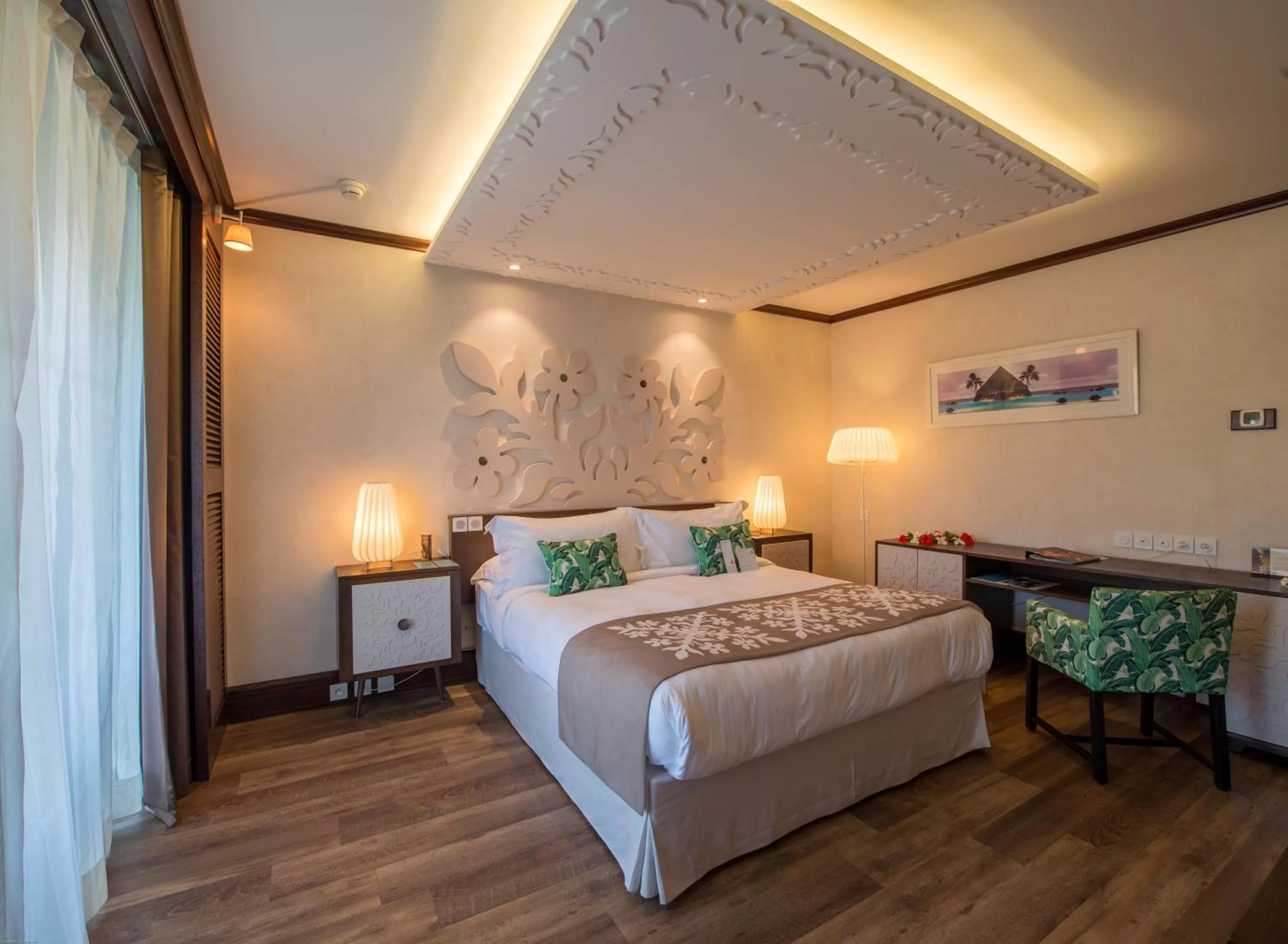 Photo of the whole room, Bed in InterContinental Tahiti Resort & Spa by IHG