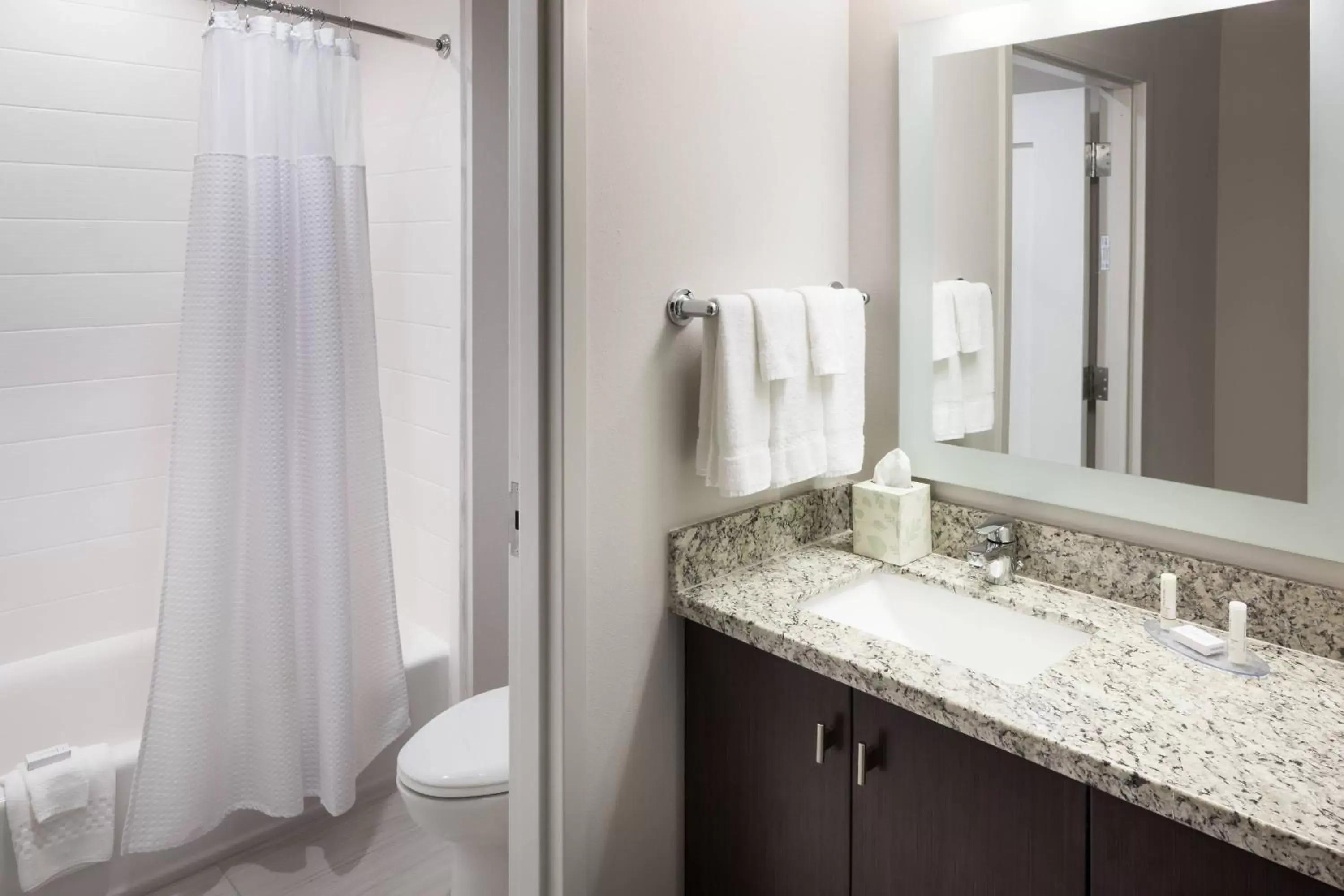 Bathroom in TownePlace Suites by Marriott Orlando at SeaWorld