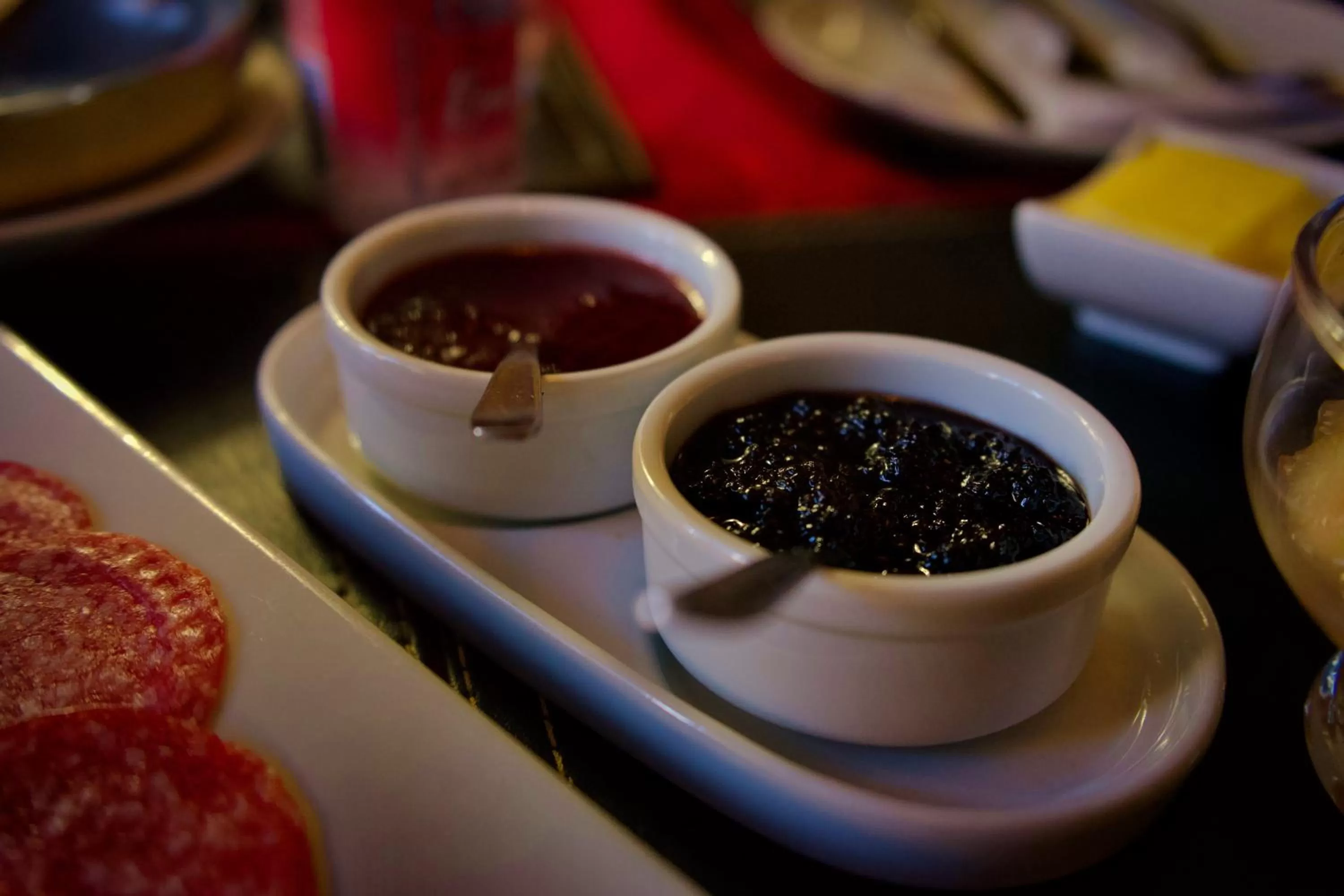 Continental breakfast in Casa Roble Añejo Bed & Breakfast
