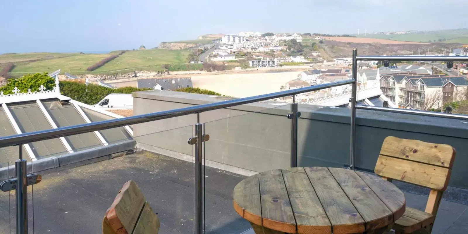 Balcony/Terrace in Sure Hotel Collection by Best Western Porth Veor Manor Hotel