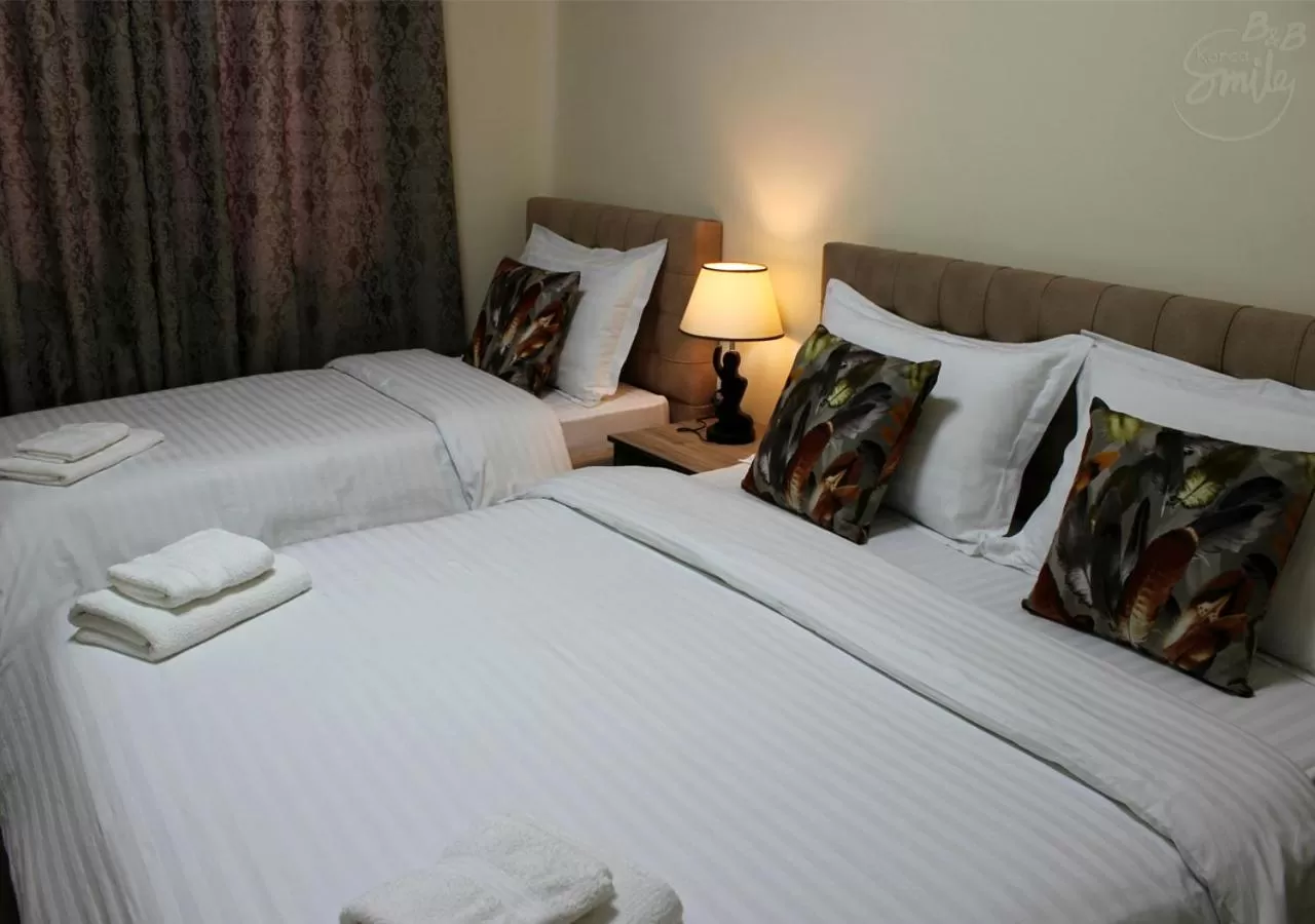 Photo of the whole room, Bed in KorcaSmileHotel