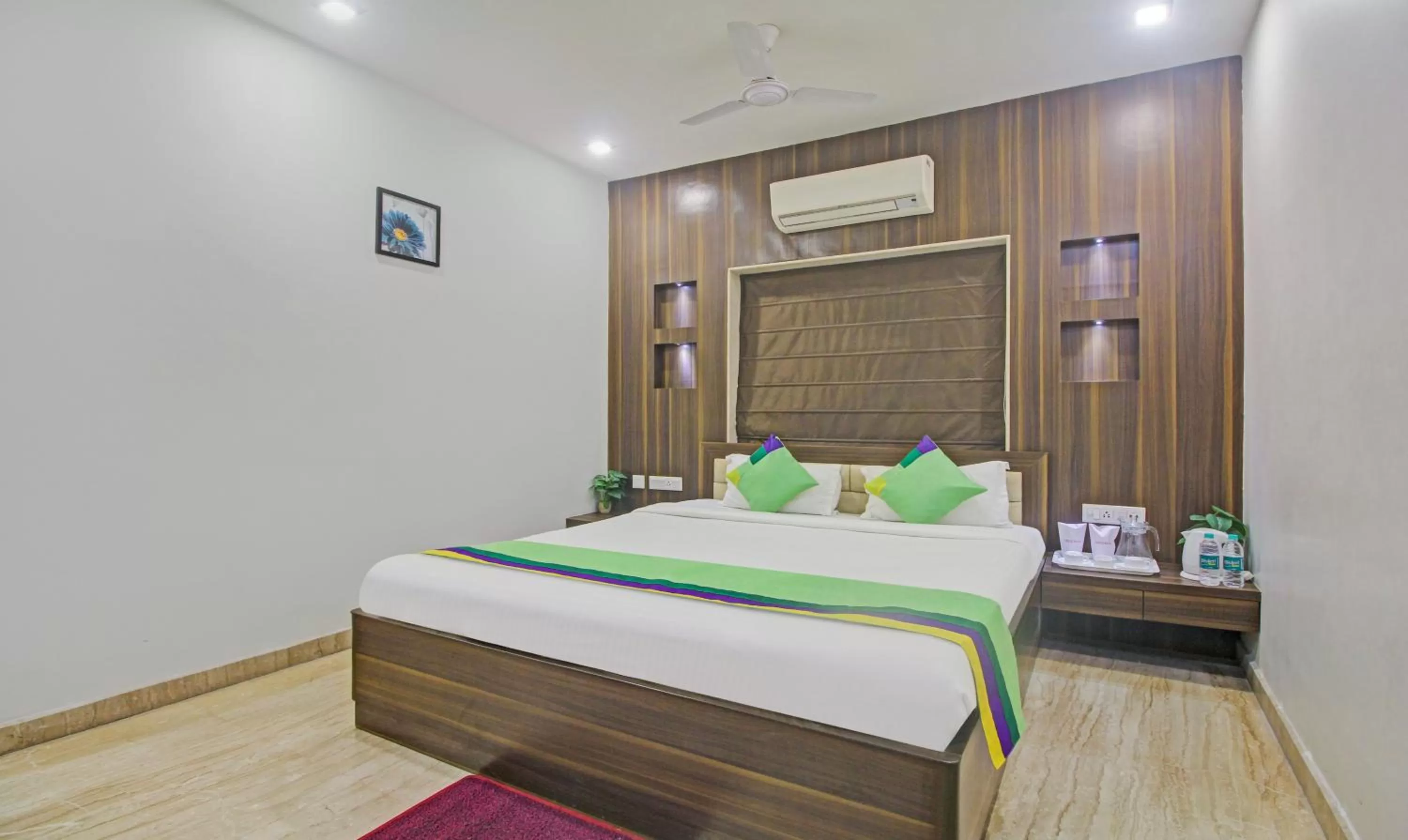 Bed in Treebo Sreema Saltlake Near City Centre Mall