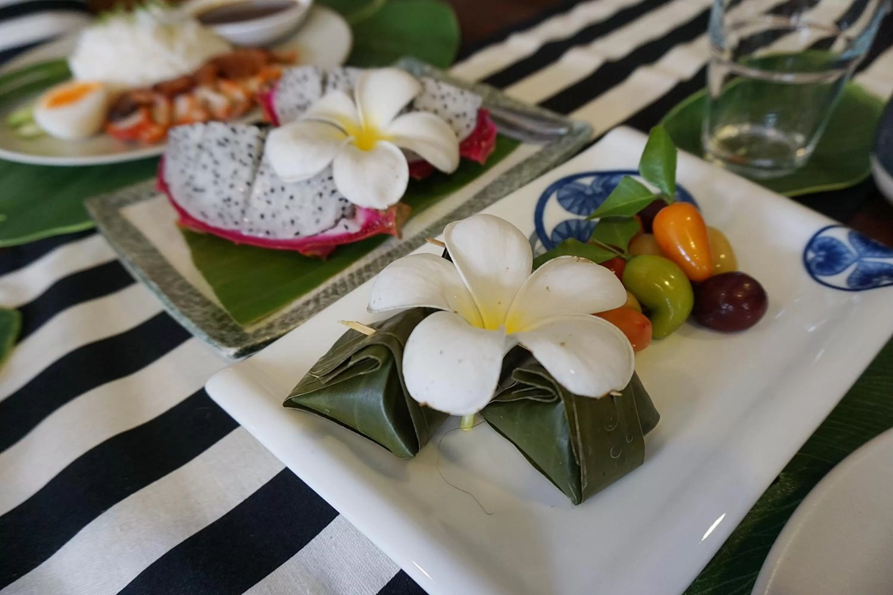 Asian breakfast in Hansa Bangkok House