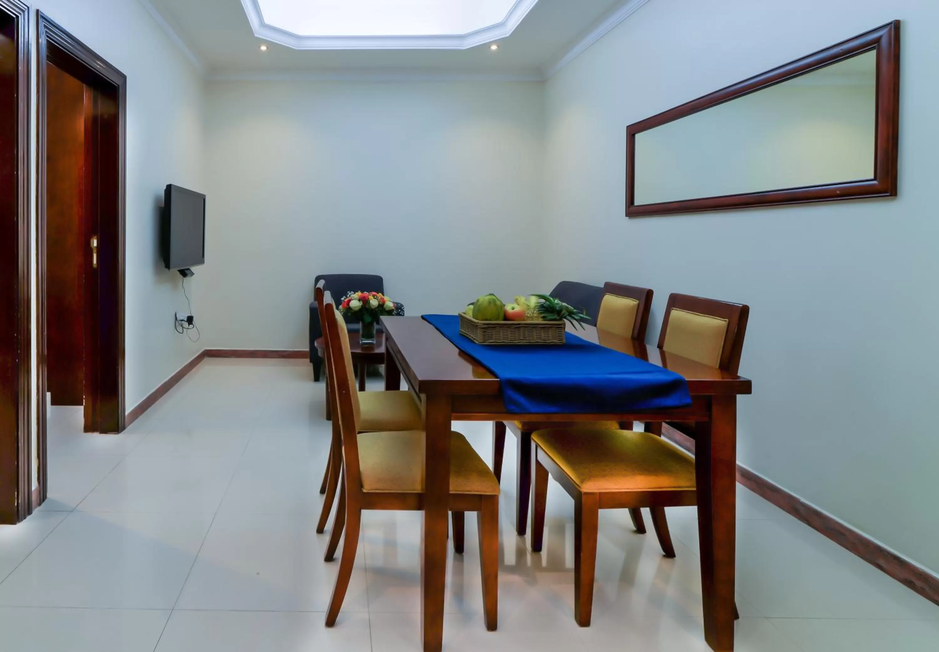 Dining area in Tanzanite Executive Suites