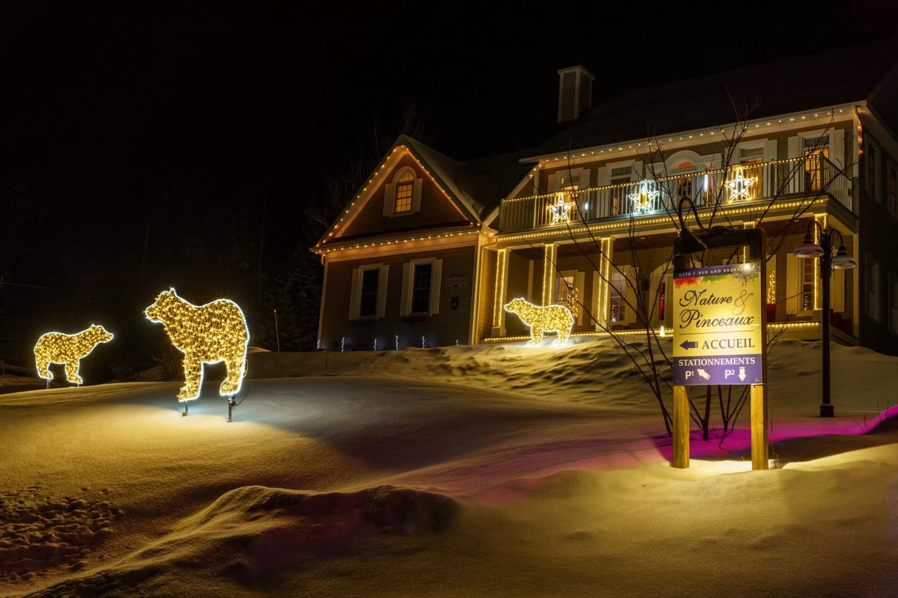 Property Building in Gîte Nature et Pinceaux