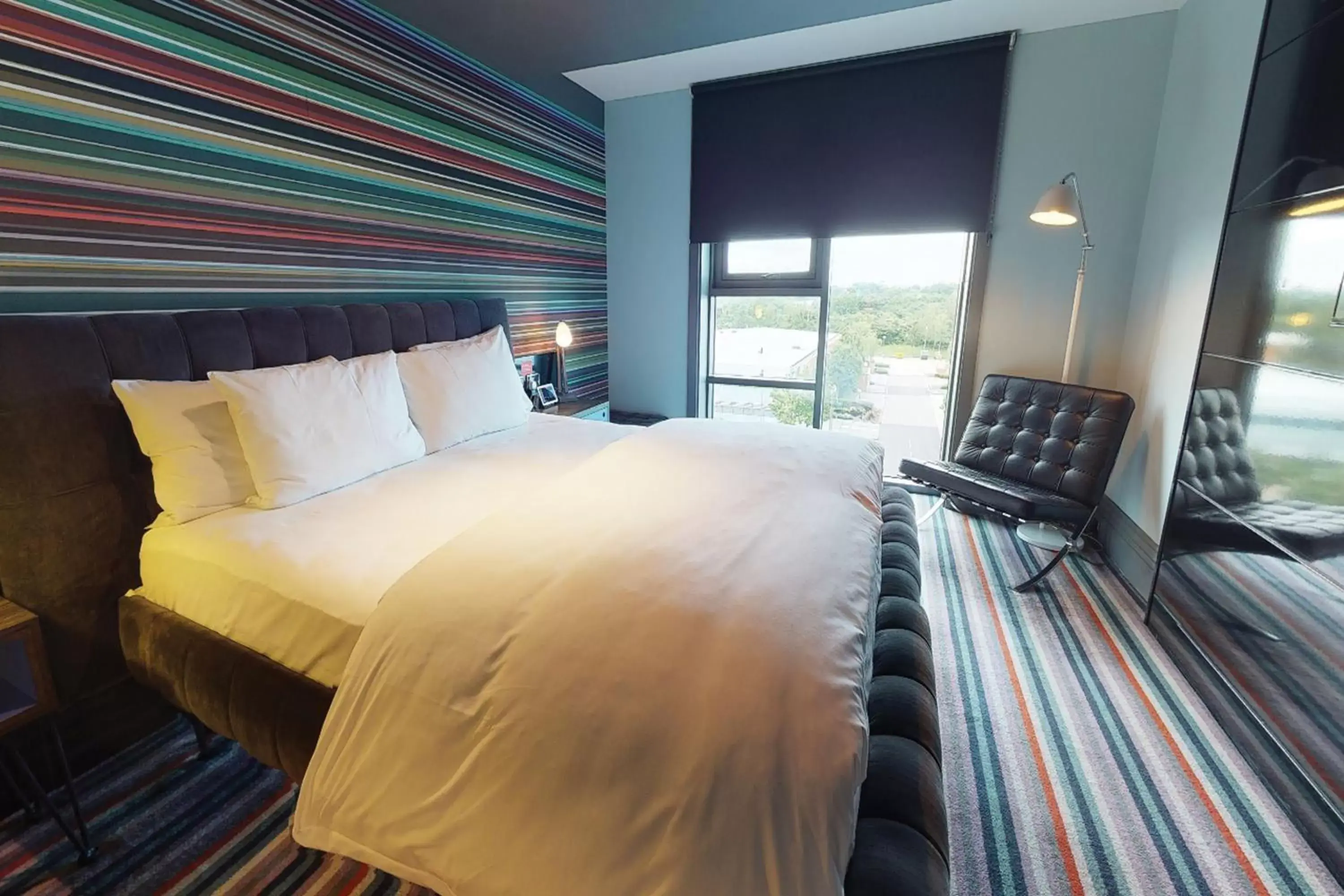 Bedroom, Bed in Village Hotel London Watford