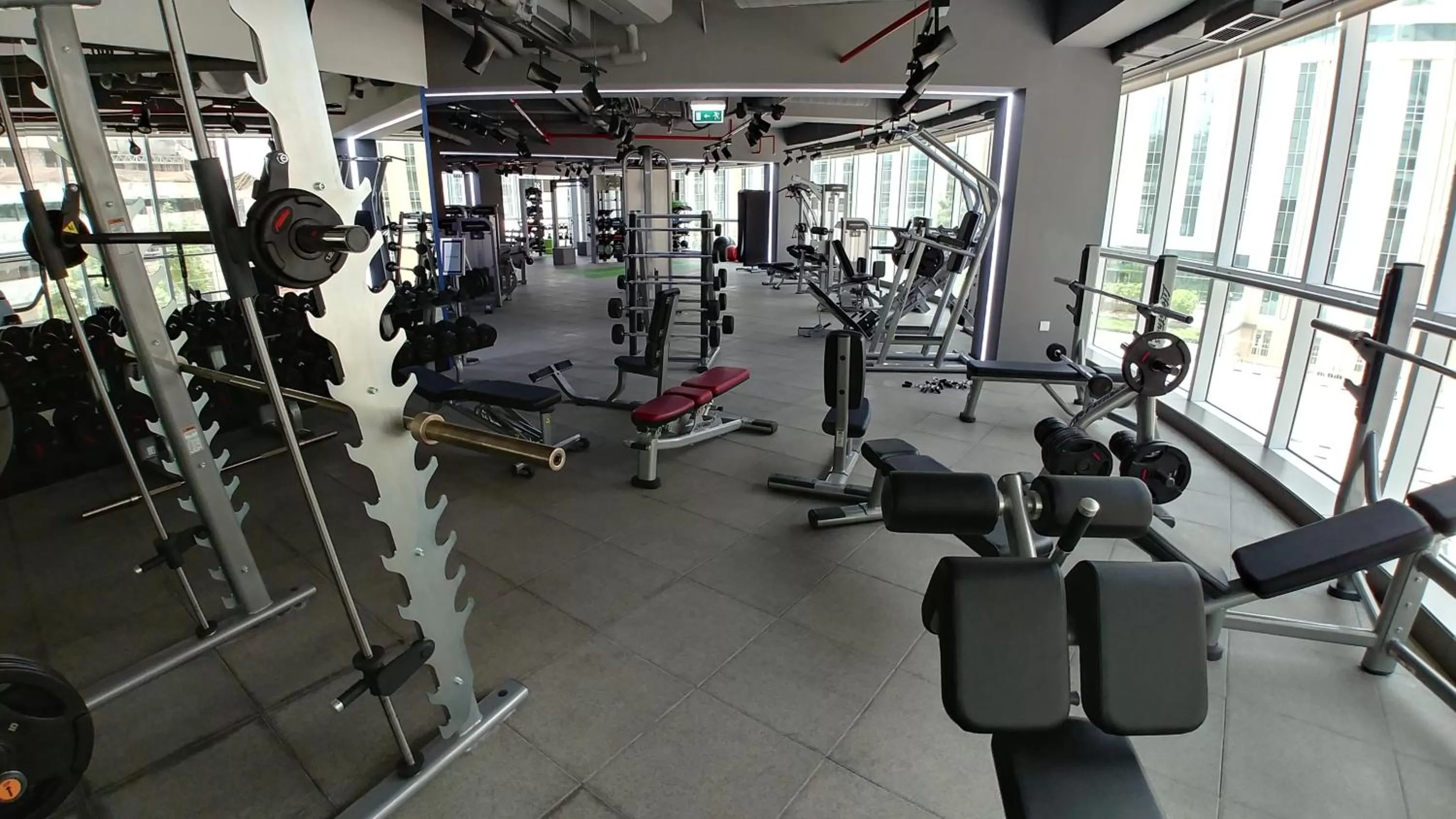 Fitness centre/facilities in Millennium Airport Hotel Dubai