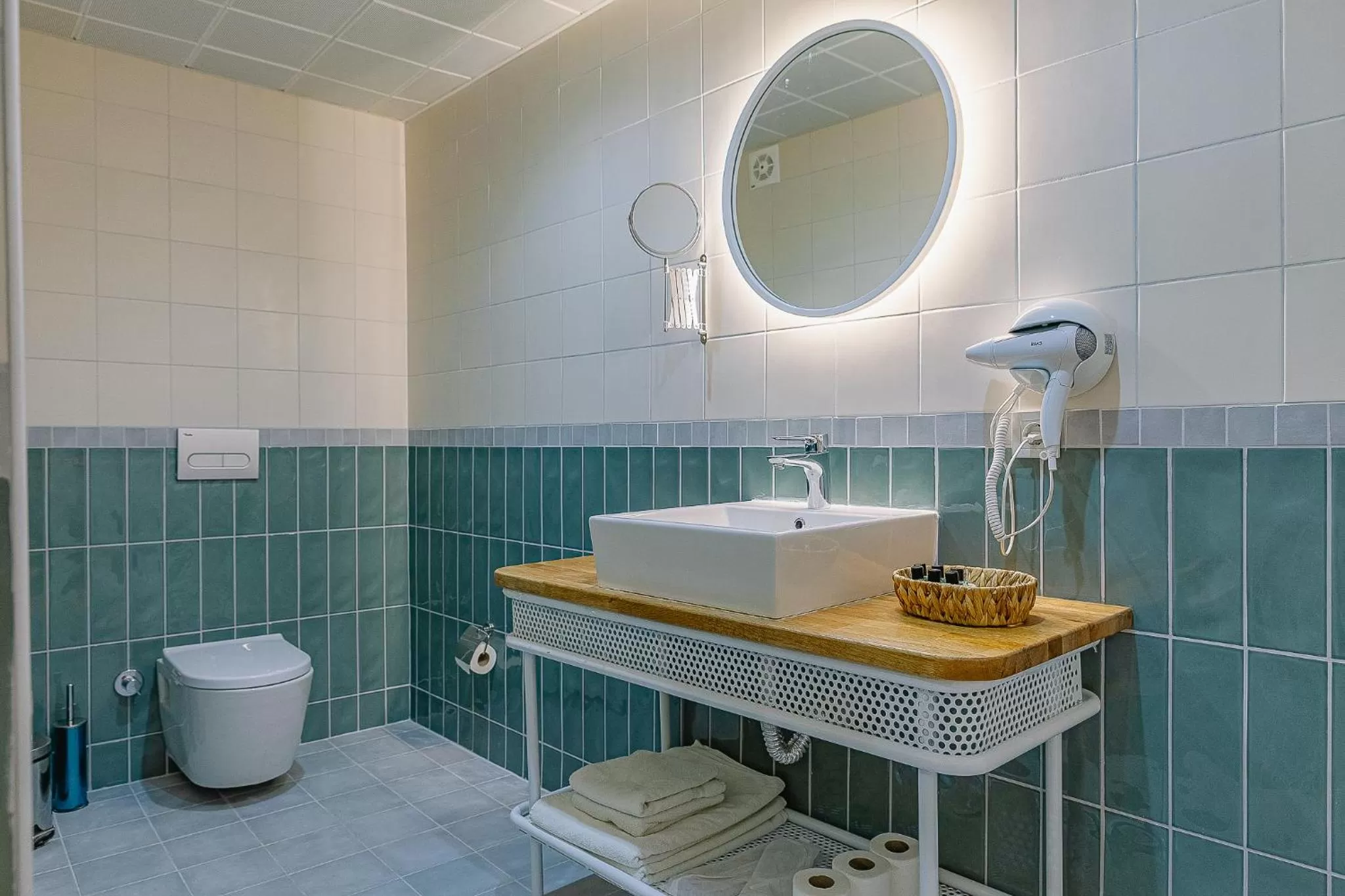 Bathroom in The Wilson Galata Hotel