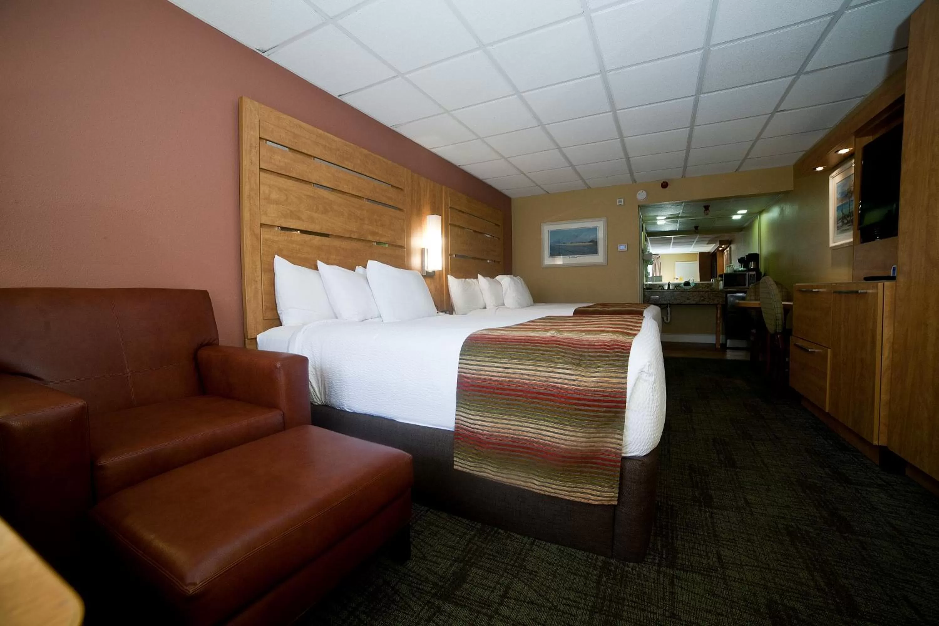 Photo of the whole room, Bed in DeSoto Beach Hotel