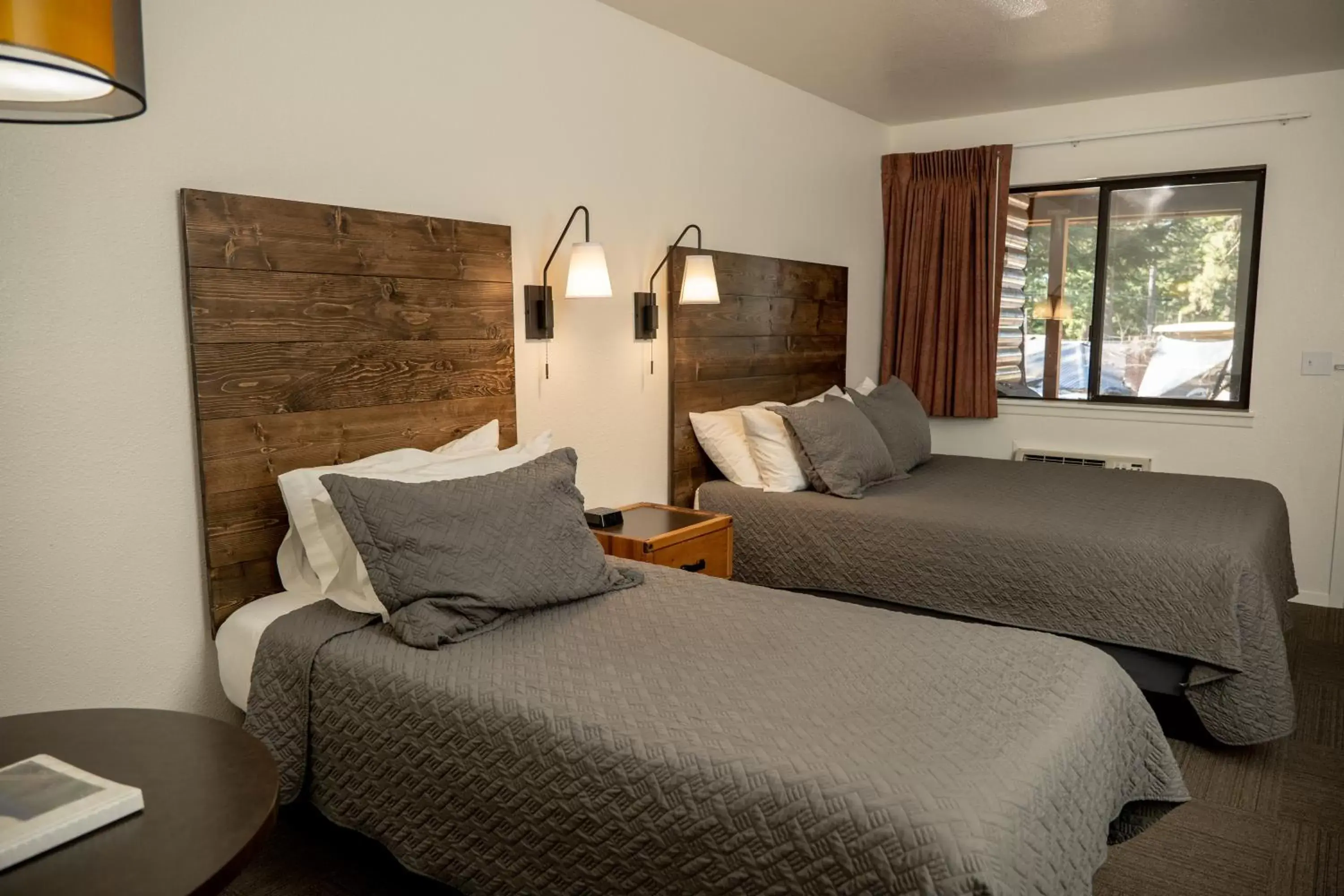 Bed in Eagle Cap Chalets