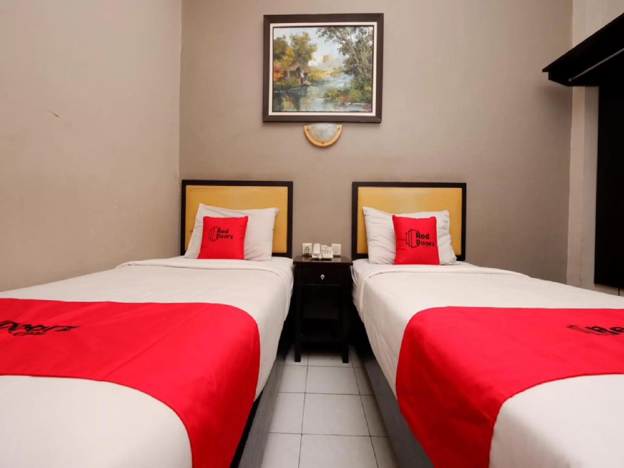 Bedroom, Bed in RedDoorz Plus @ Singosari Raya