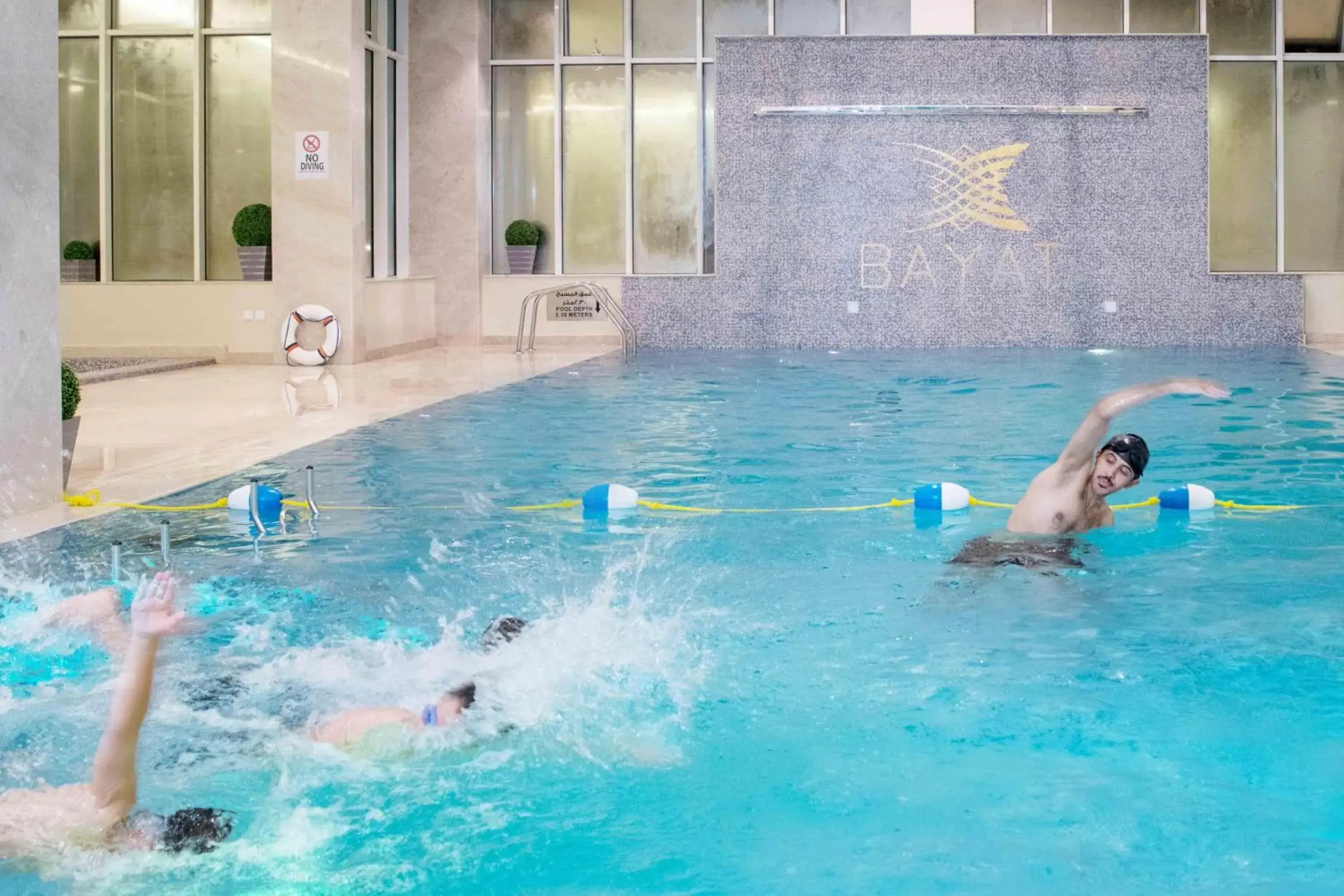 Swimming pool in Bayat Hotel Swimming pool in Bayat Hotel