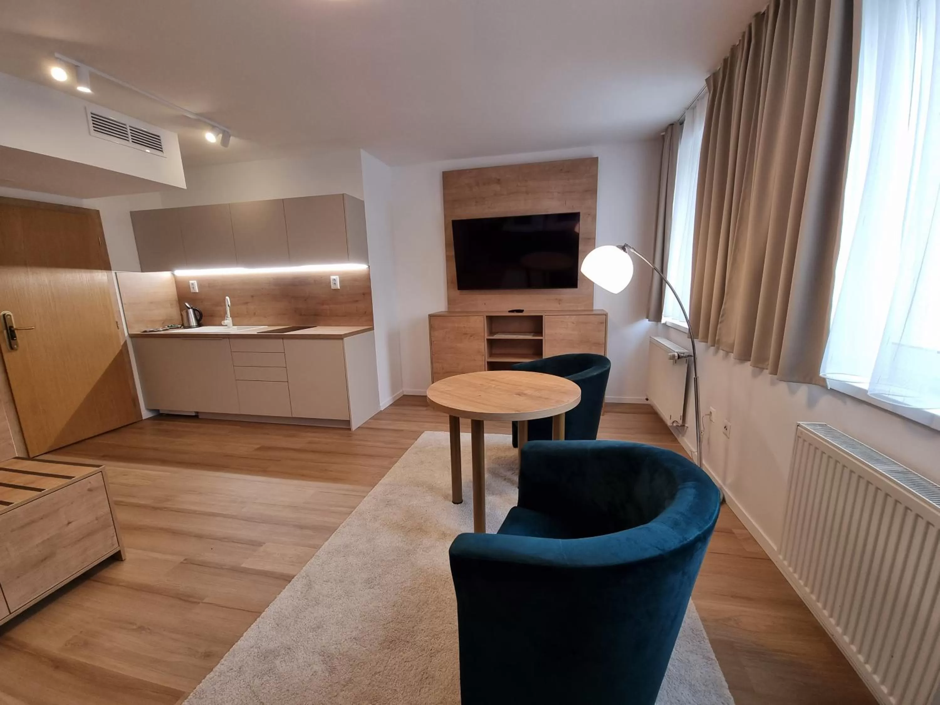 Kitchen or kitchenette in Hotel Tilia