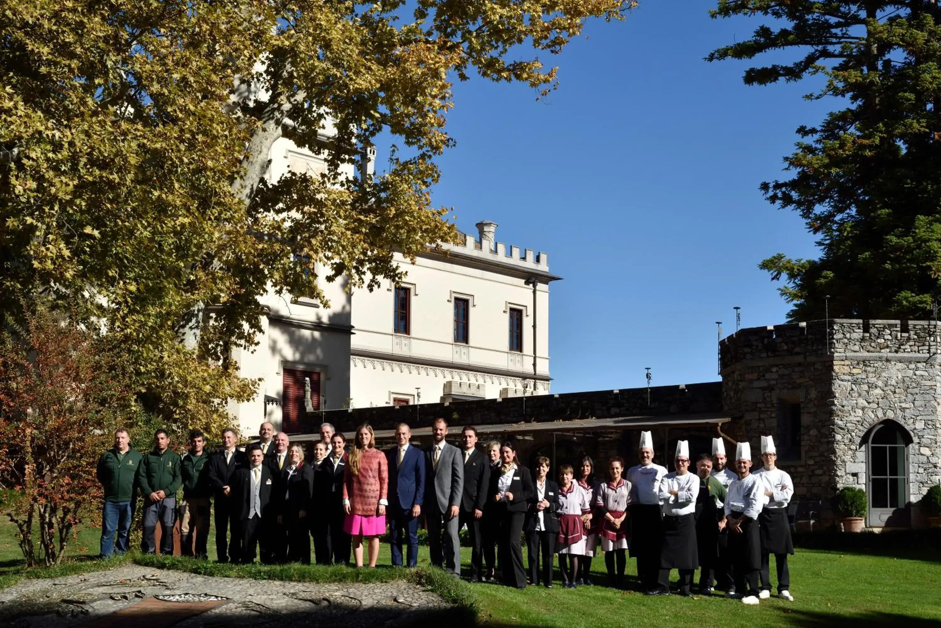 Staff, Property Building in Castello Dal Pozzo Hotel