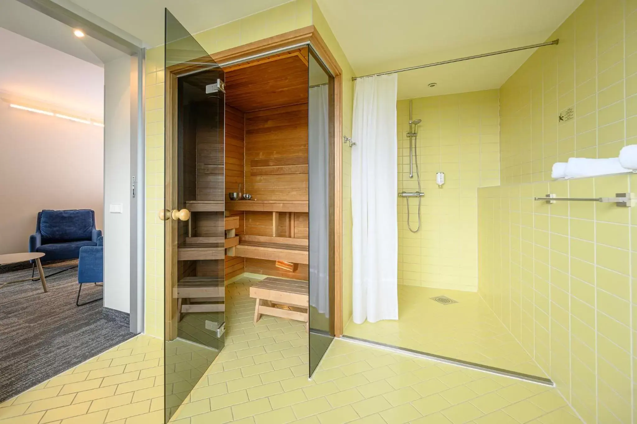 Sauna, Bathroom in Dorpat Hotel