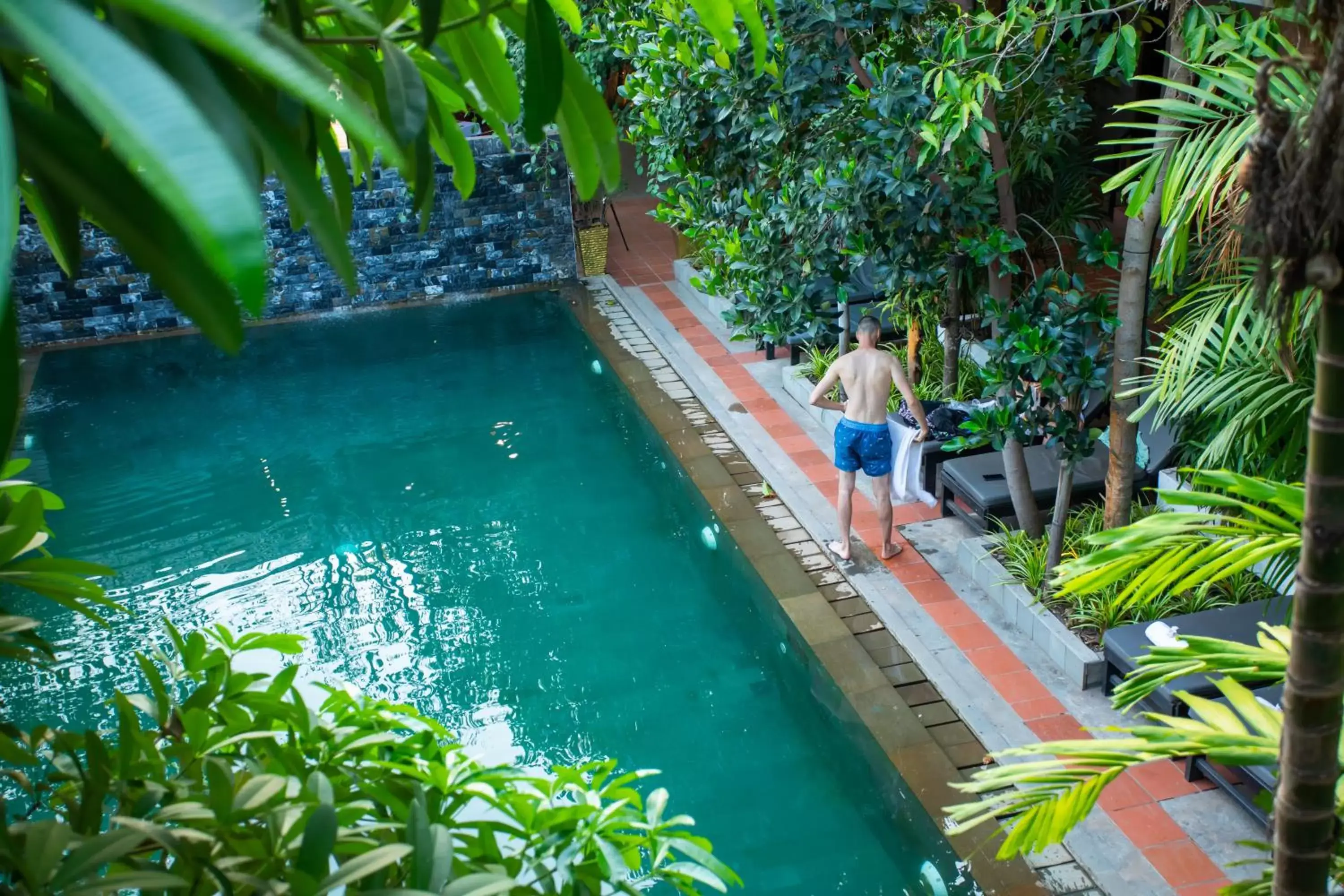 Pool view, Swimming Pool in Indra Porak Residence Hotel