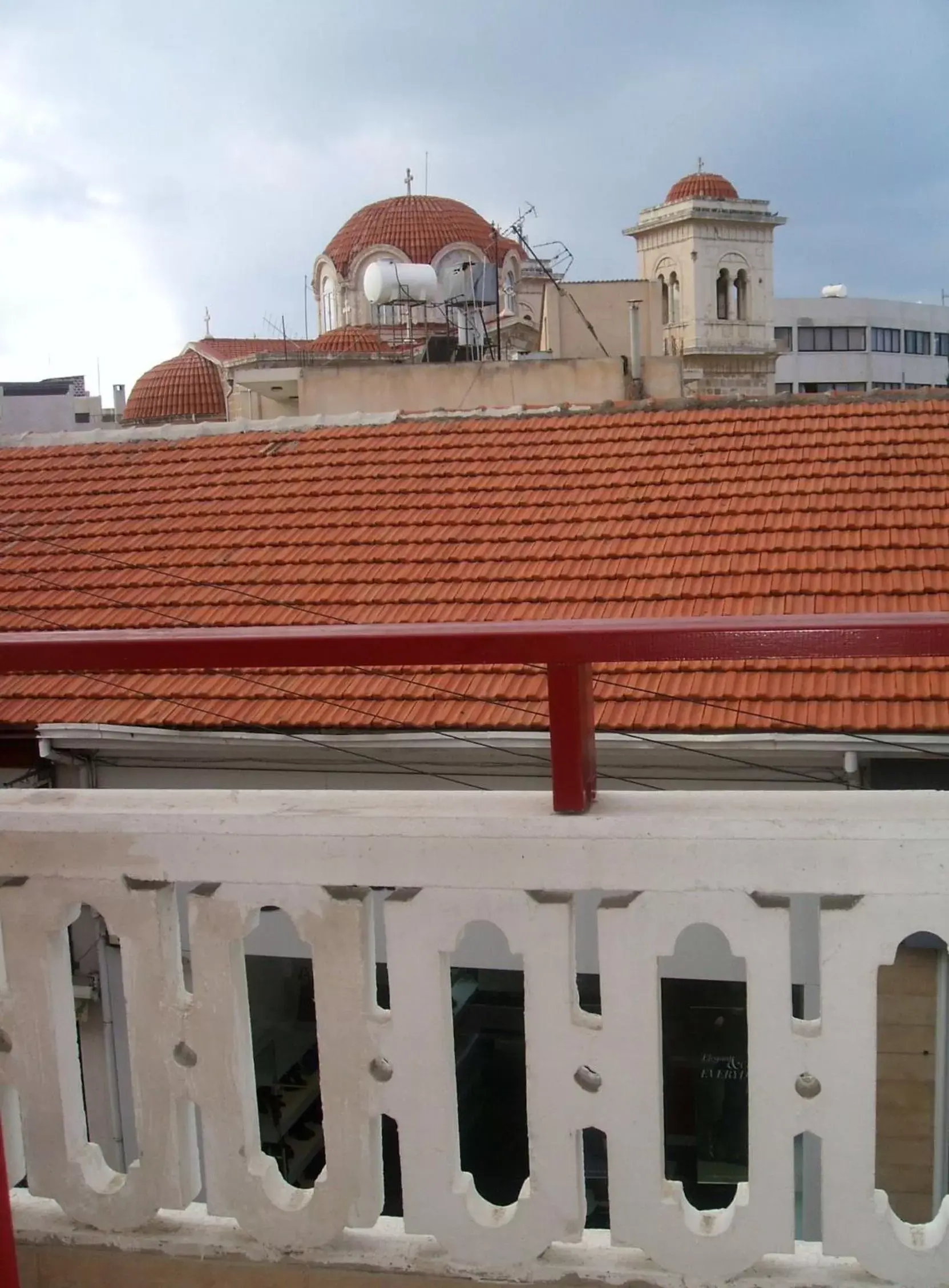 Balcony/Terrace in Kiniras Traditional Hotel & Restaurant