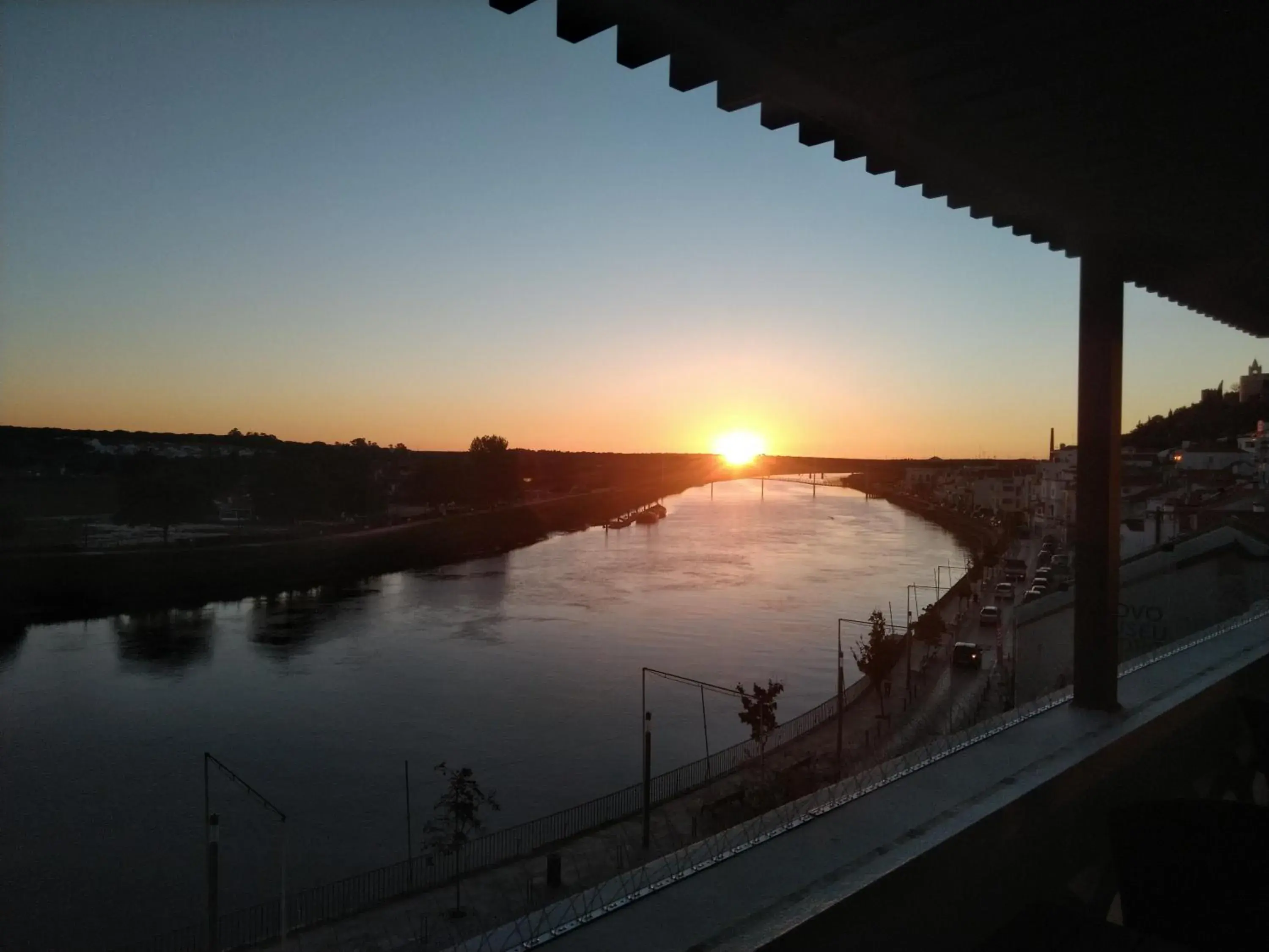 River view in Hotel Ordem De Santiago