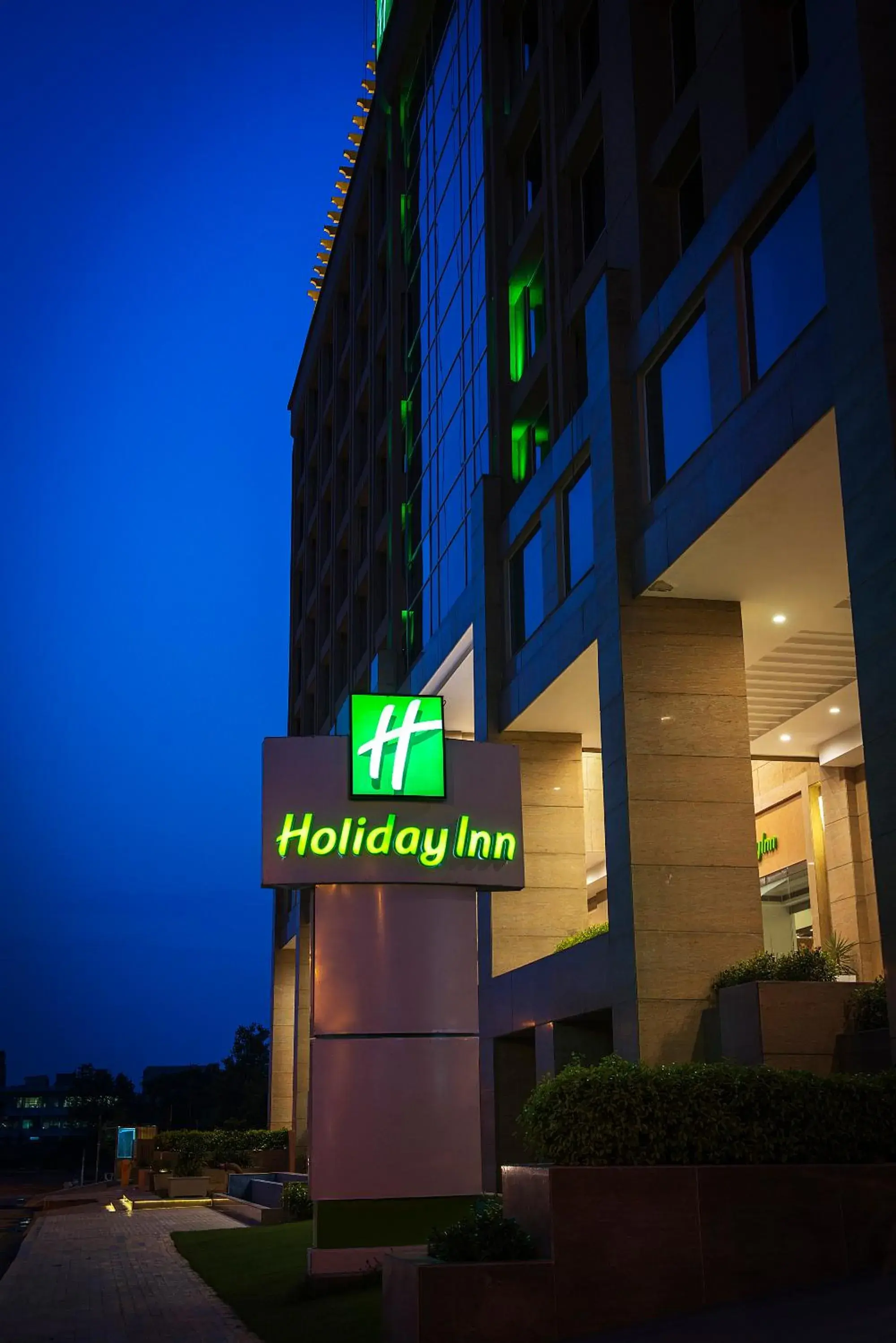 Night, Property Building in Holiday Inn Amritsar Ranjit Avenue, an IHG Hotel