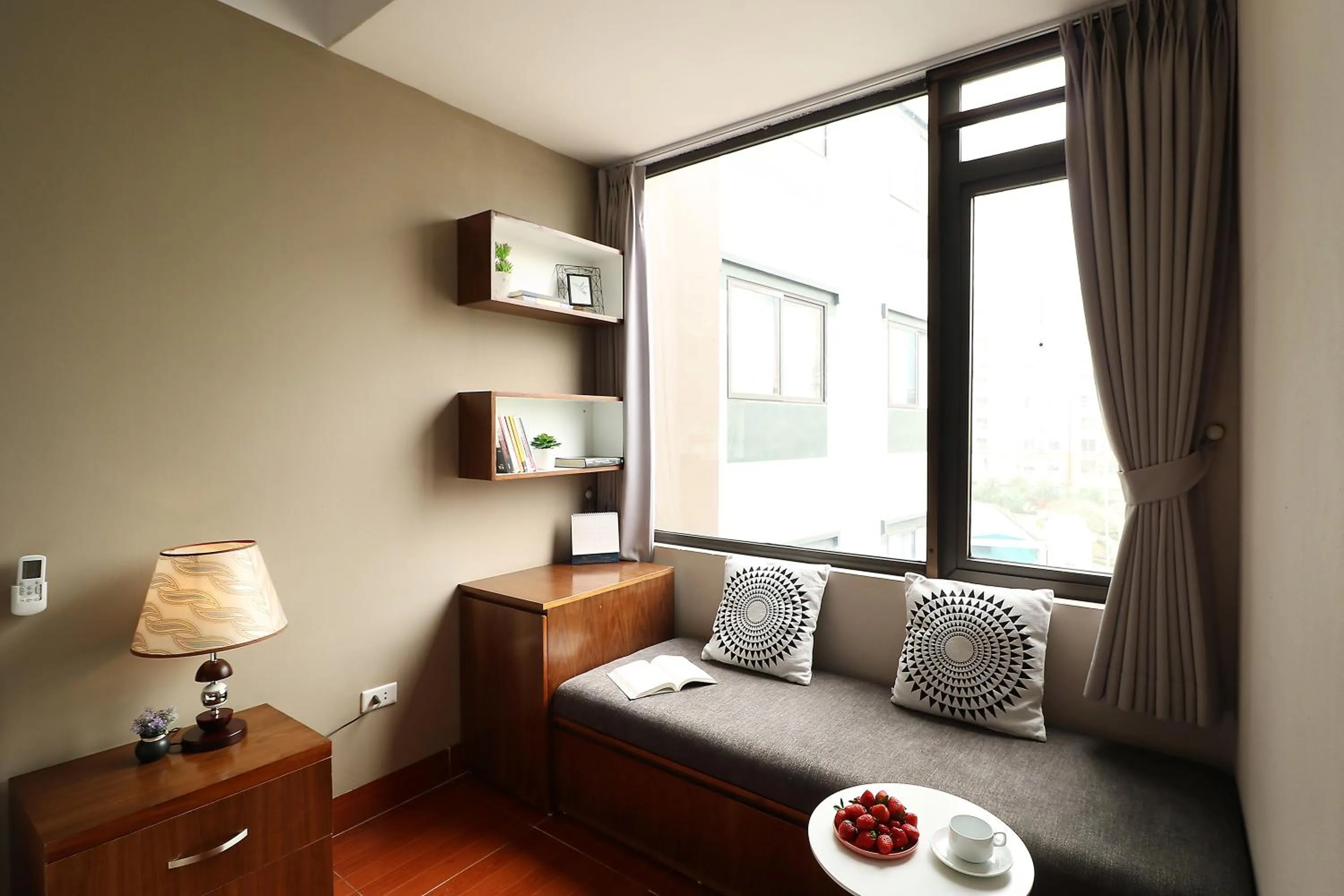 Balcony/Terrace, Bed in ISTAY Hotel Apartment 1