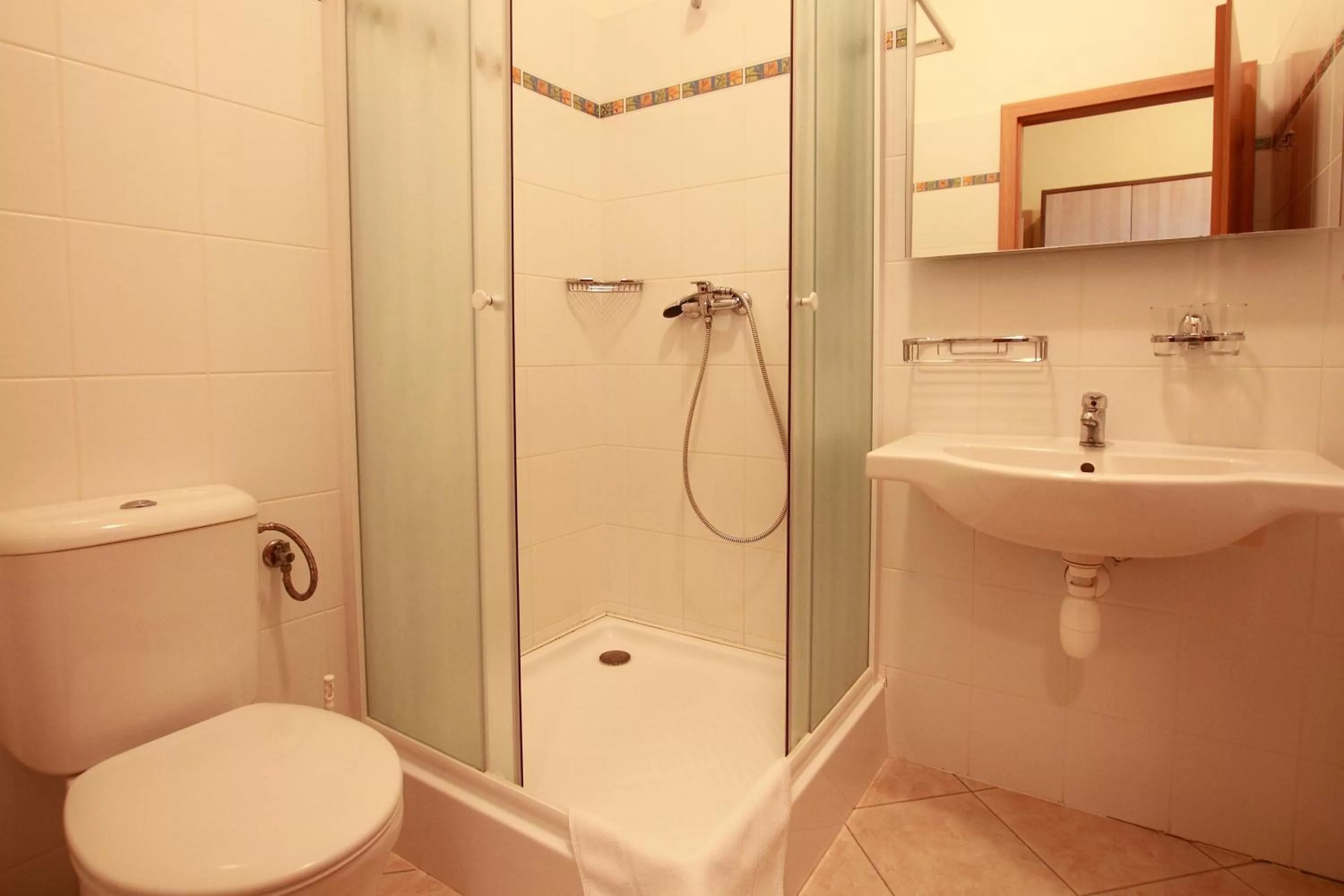 Bathroom in Hotel U Divadla