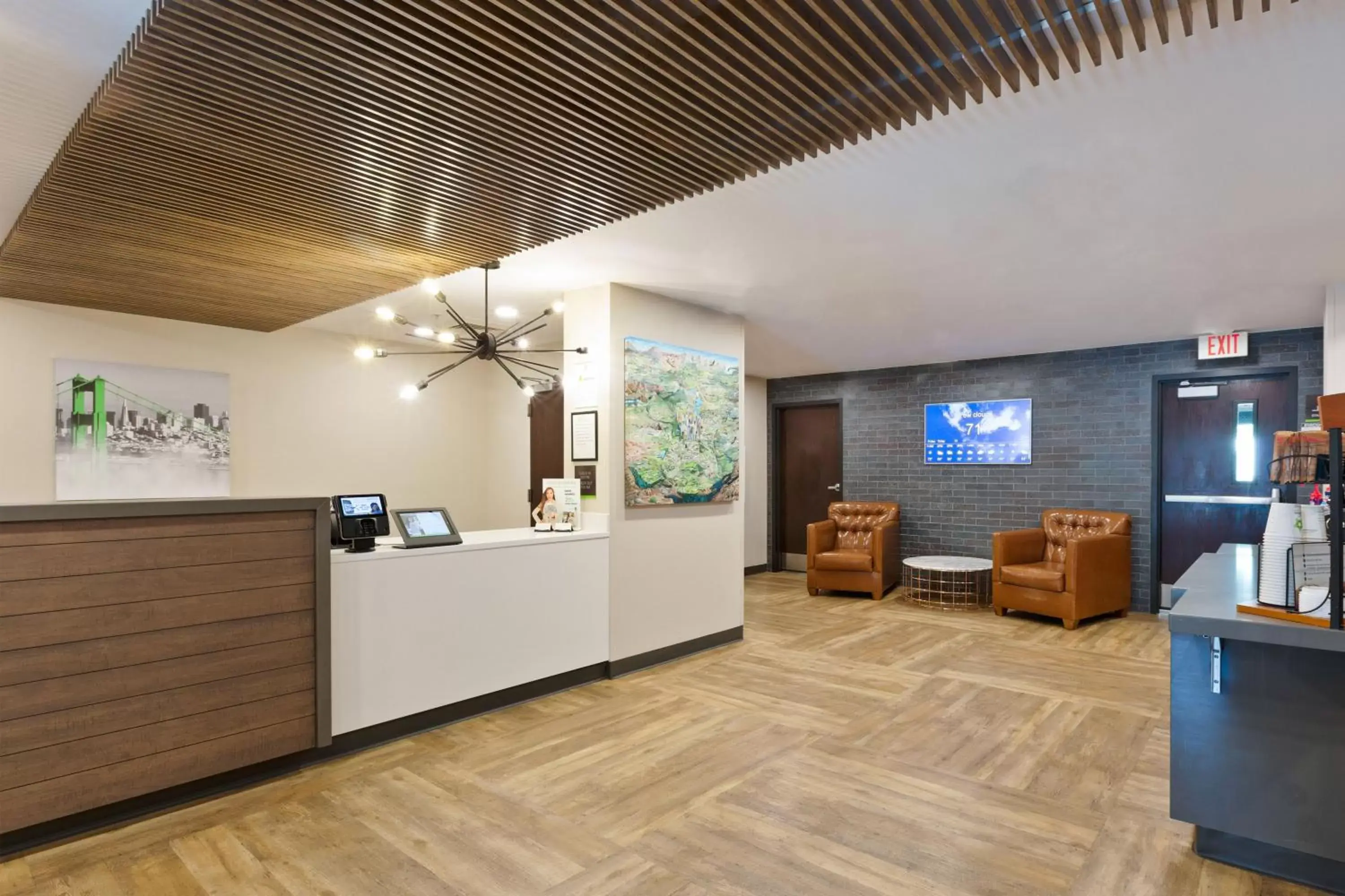 Lobby or reception, Lobby/Reception in Extended Stay America Premier Suites - San Francisco - Belmont