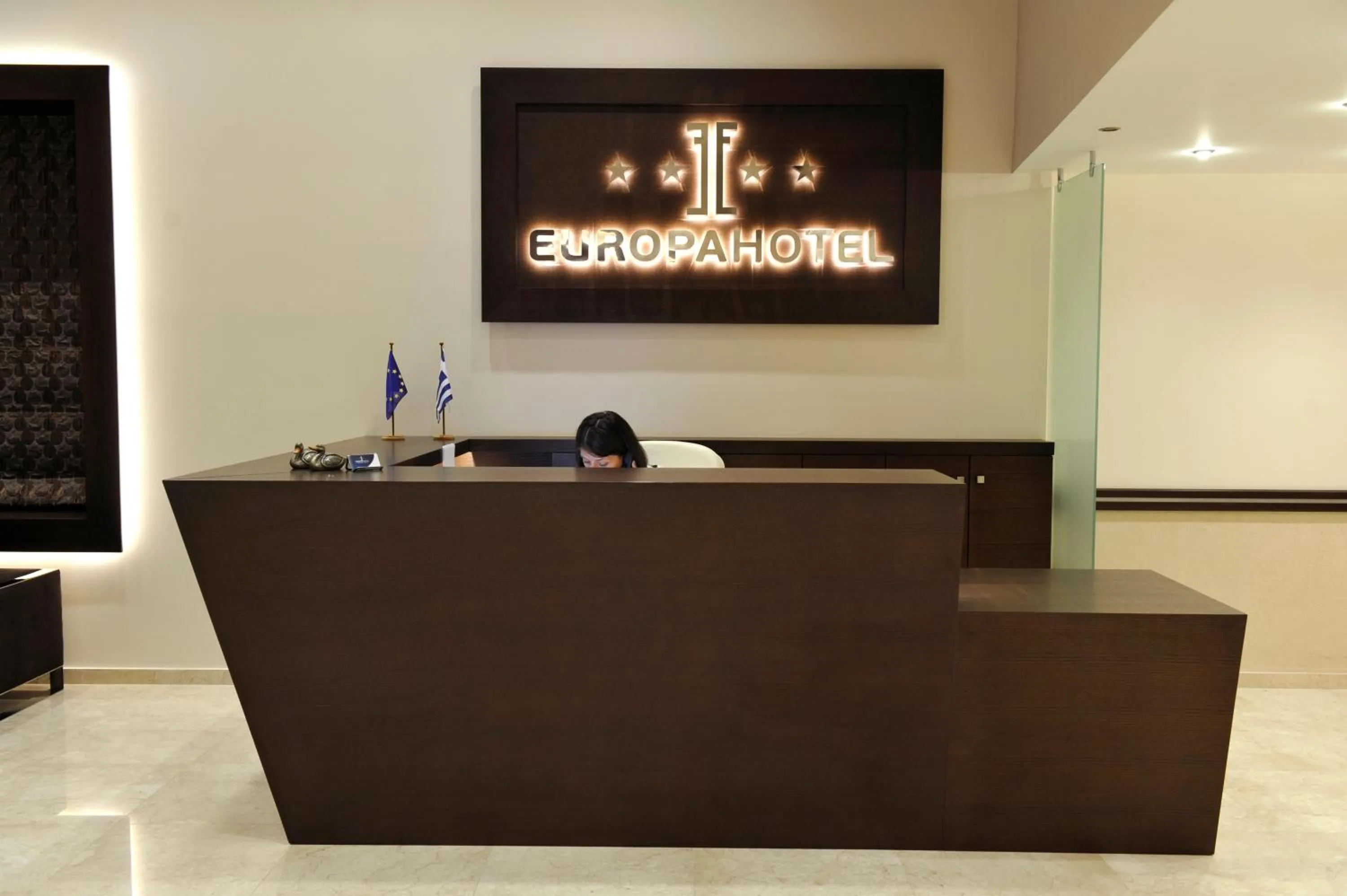 Lobby or reception in Europa Hotel