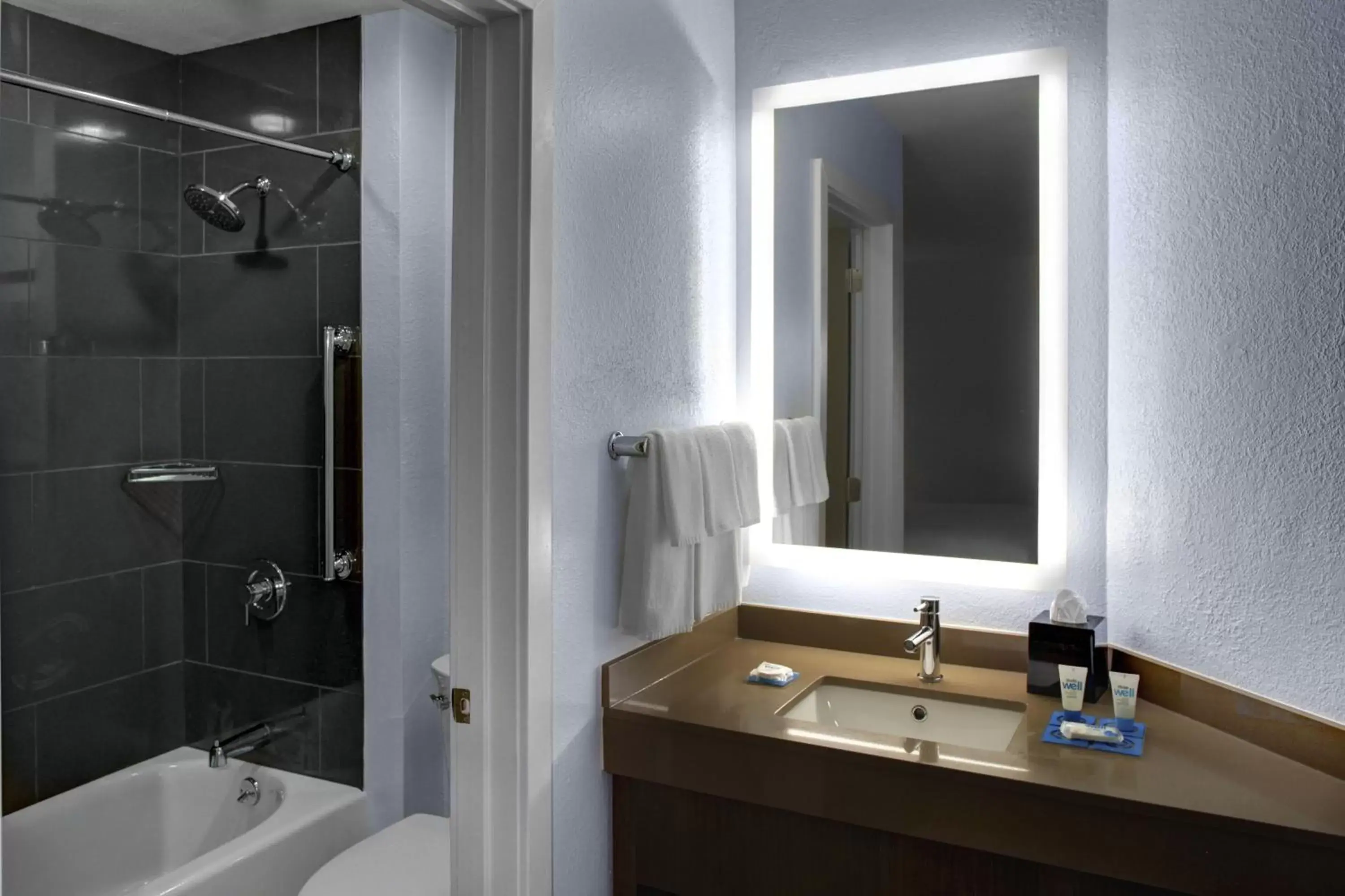 Queen Room with Accessible Tub - Disability Access in Hyatt House Philadelphia/Plymouth Meeting Queen Room with Accessible Tub - Disability Access in Hyatt House Philadelphia/Plymouth Meeting