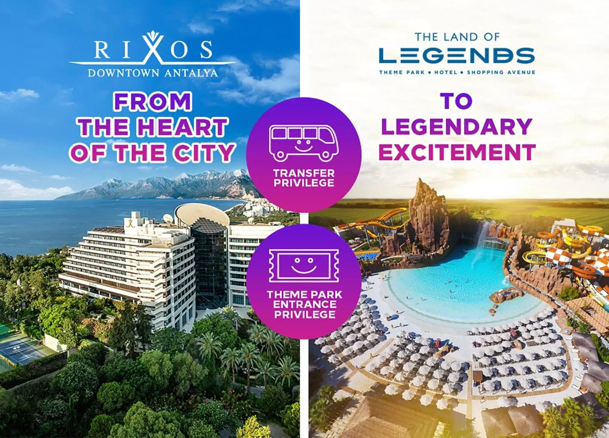 Property building, Bird's-eye View in Rixos Downtown Antalya All Inclusive - The Land of Legends Access