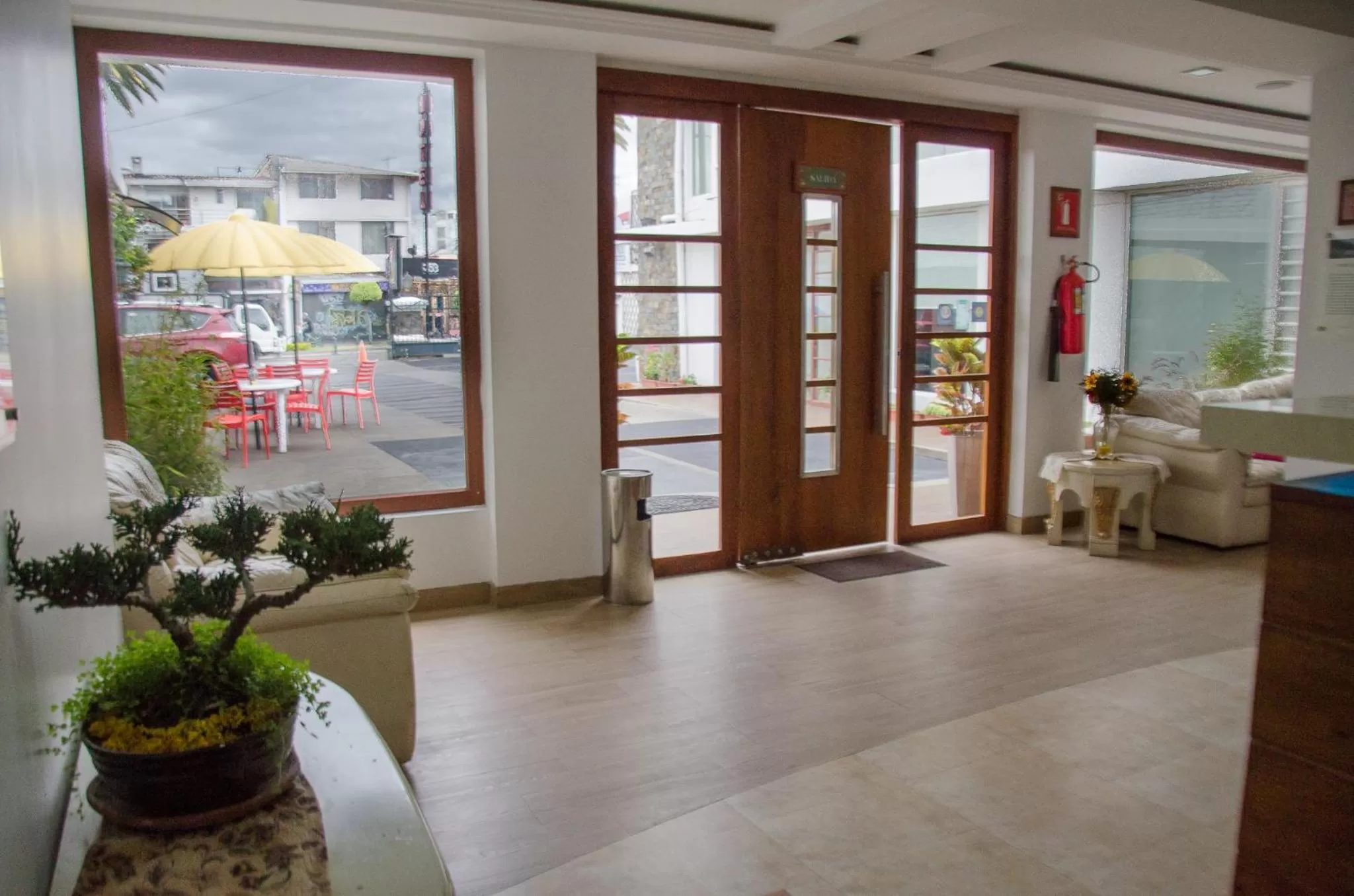 Lobby or reception in Hotel Shalom